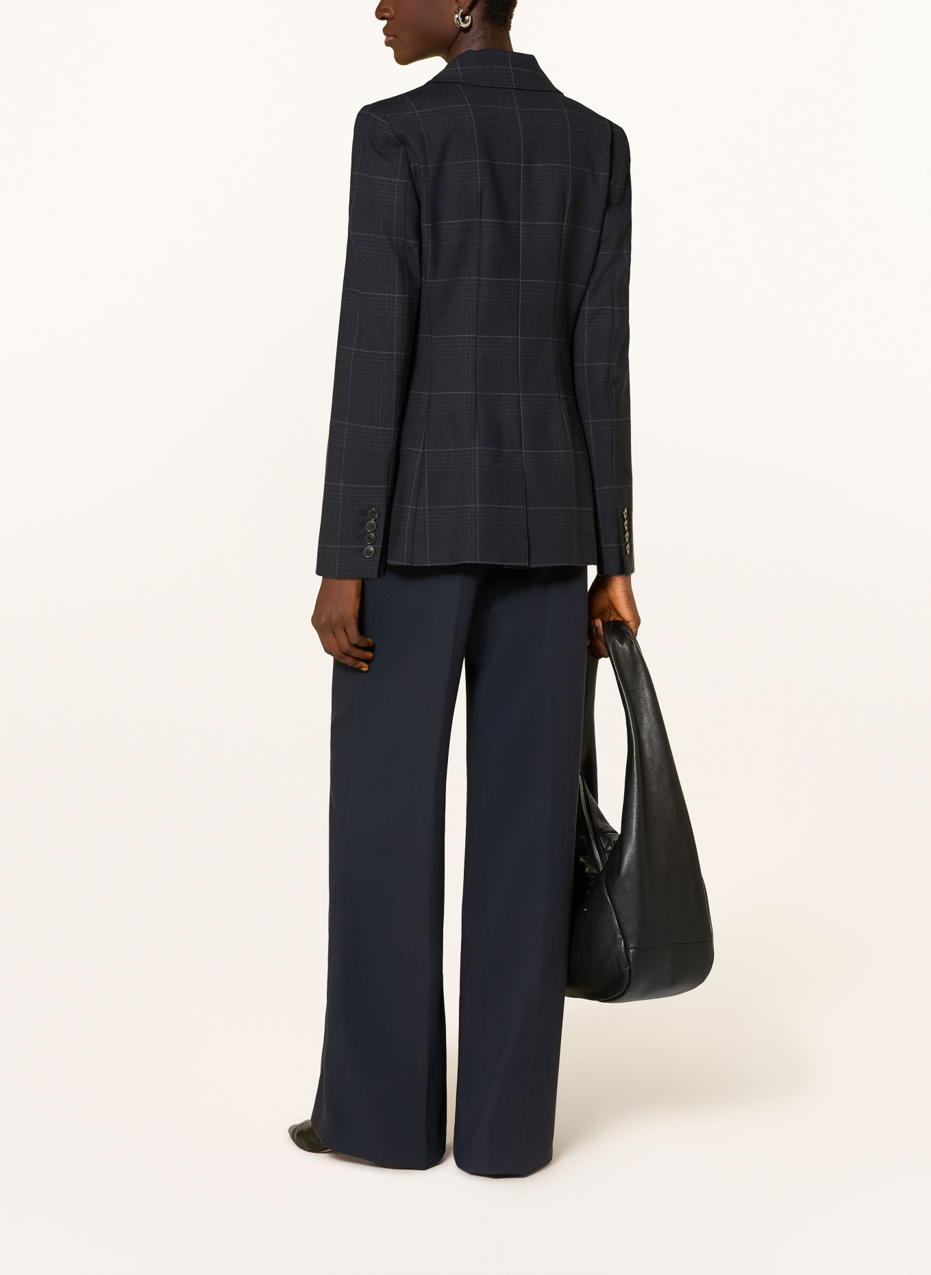 MARELLA Blazer MLLEFEDRA: DUNKELBLAU / BEIGE / BLAUGRAU