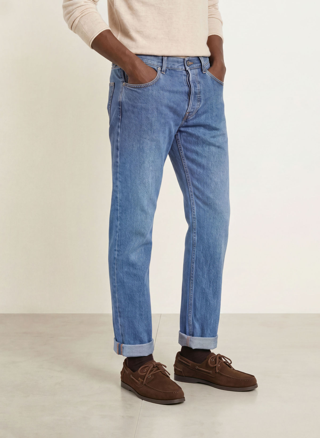 Dondup Džíny ICON RELAX Regular Fit: 800 BLUE