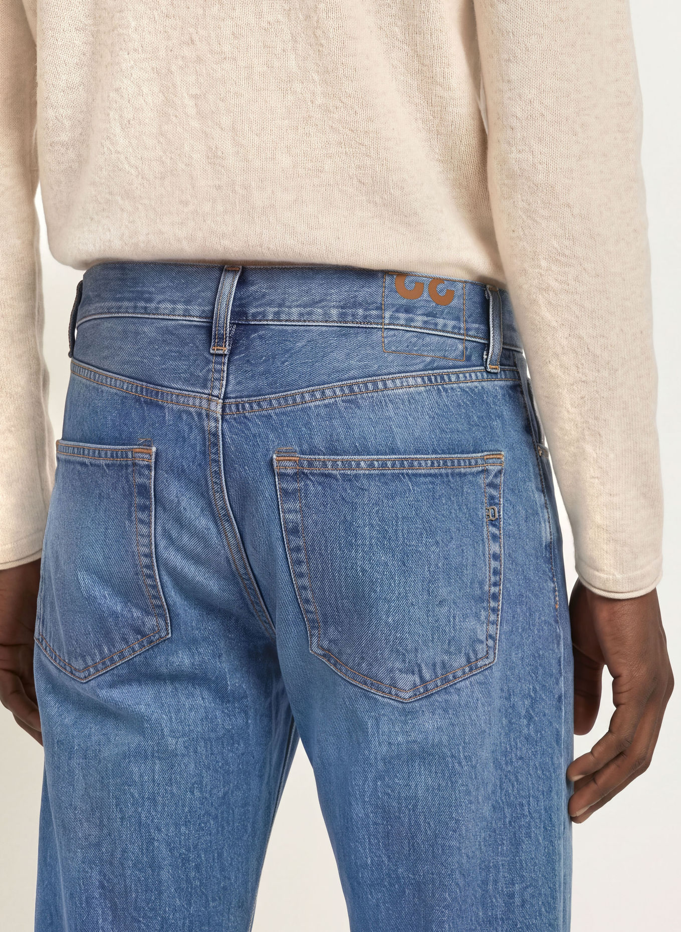 Dondup Džíny ICON RELAX Regular Fit: 800 BLUE