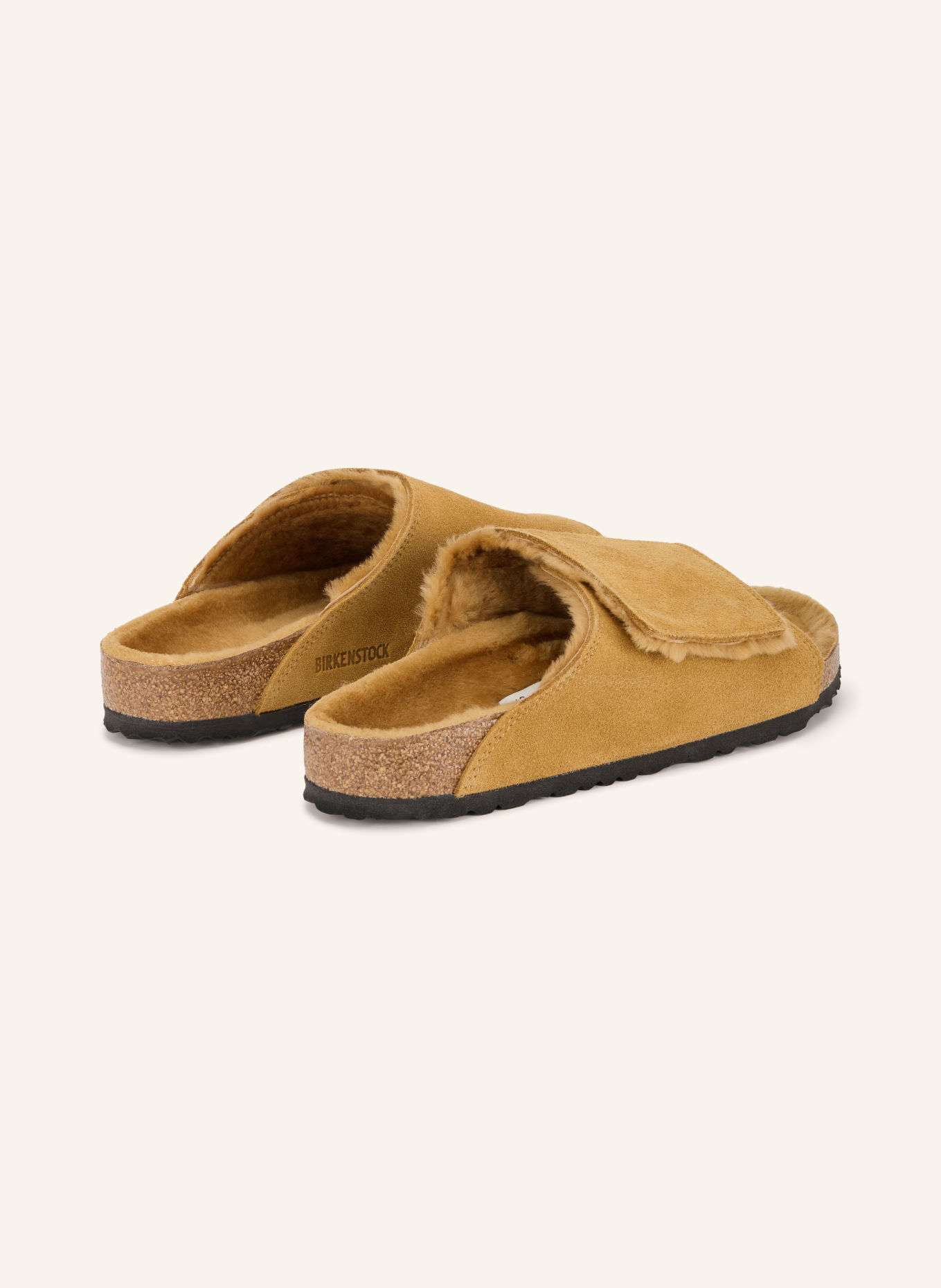 BIRKENSTOCK SOLANA Mules: COGNAC