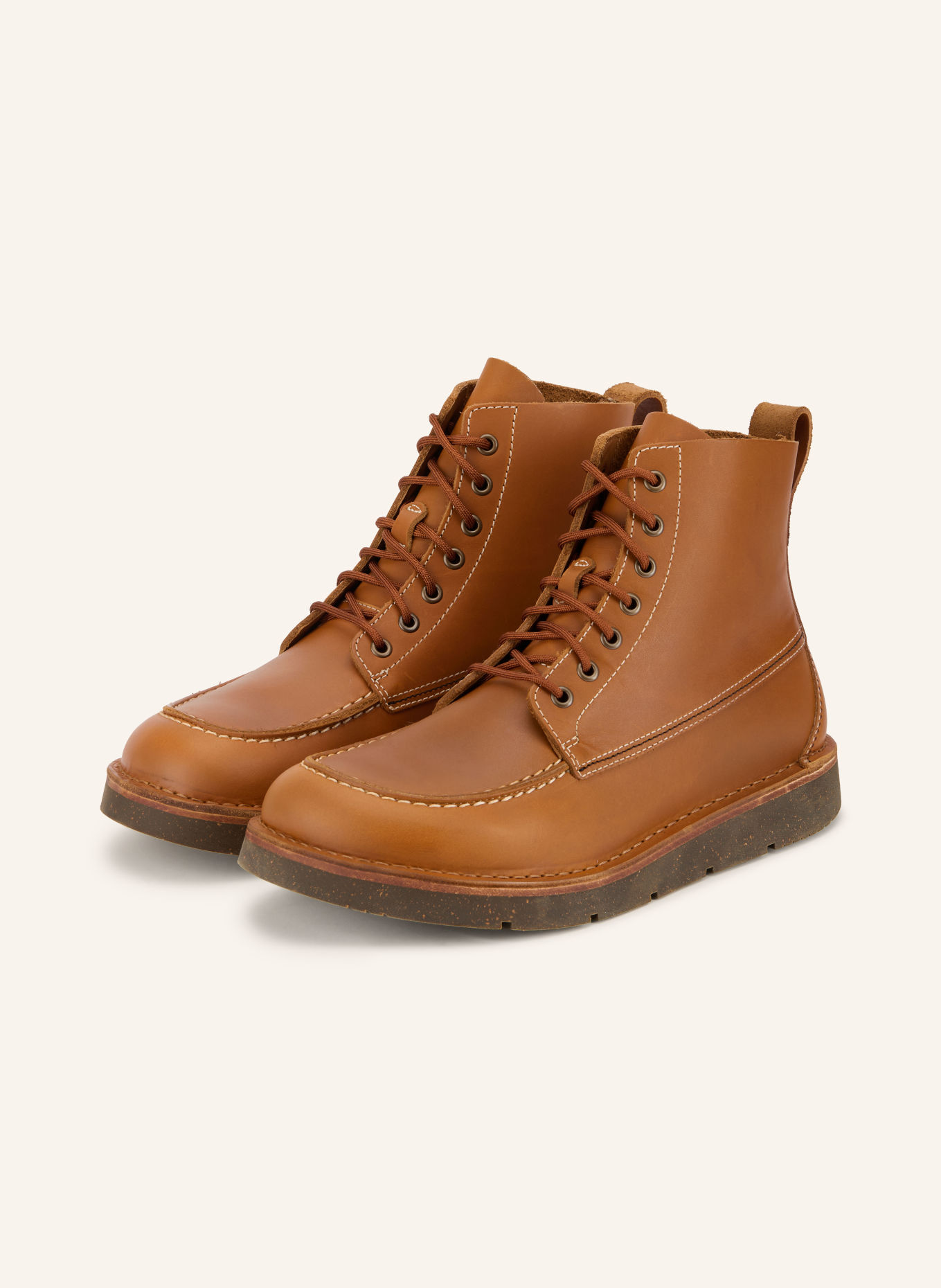 BIRKENSTOCK Veterboots BIRMINGHAM MOC: COGNAC
