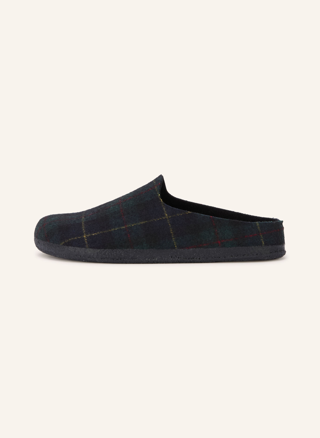 BIRKENSTOCK AMSTERDAM WRAP DIP Slides: DARK BLUE / RED / DARK GREEN