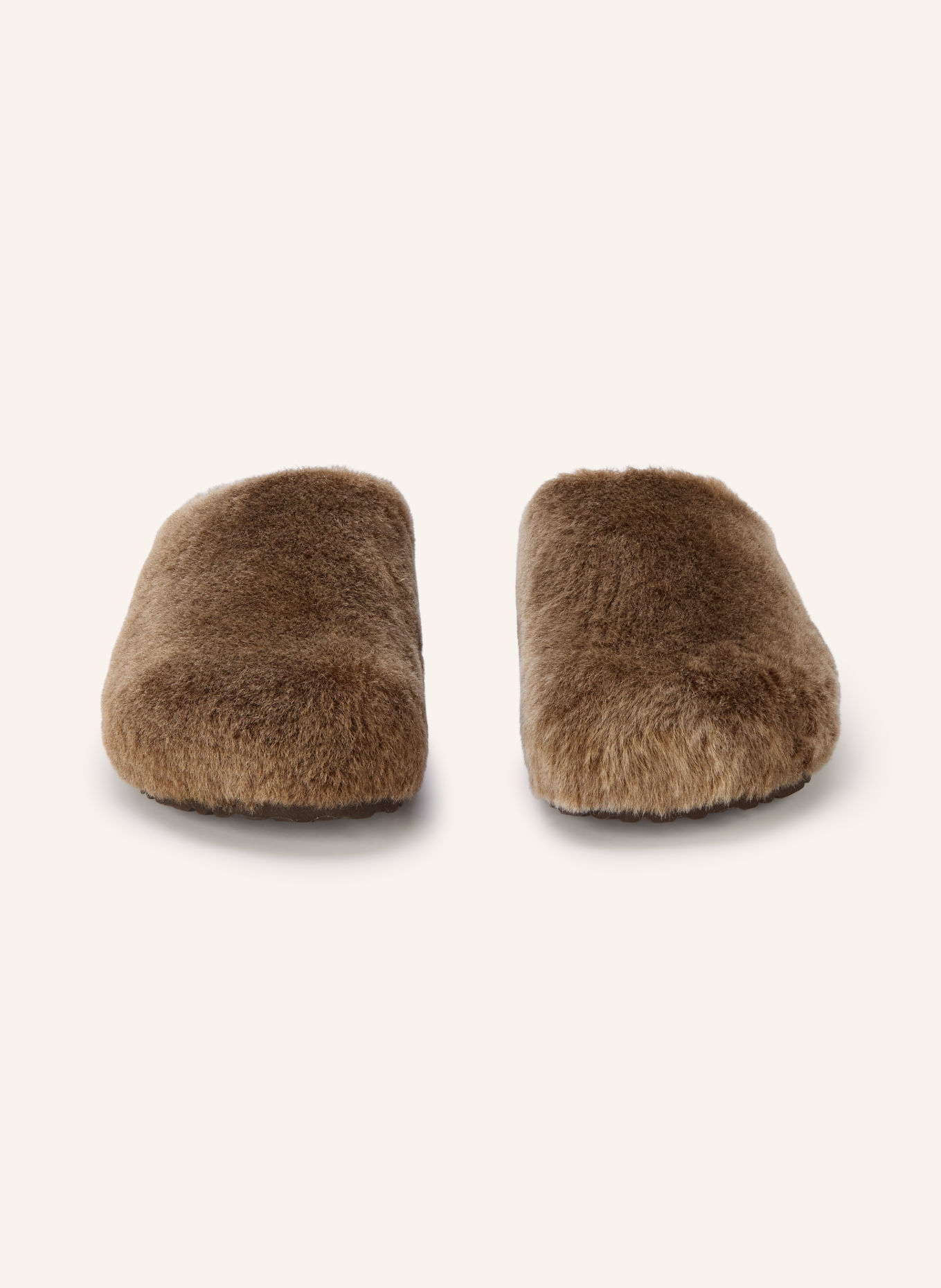 BIRKENSTOCK Chaussons AMSTERDAM WRAPPED: TAUPE