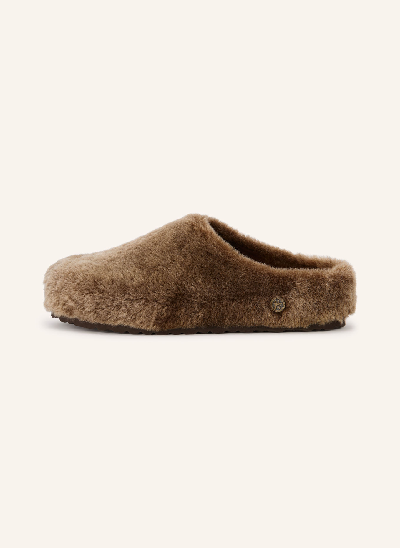 BIRKENSTOCK Chaussons AMSTERDAM WRAPPED: TAUPE