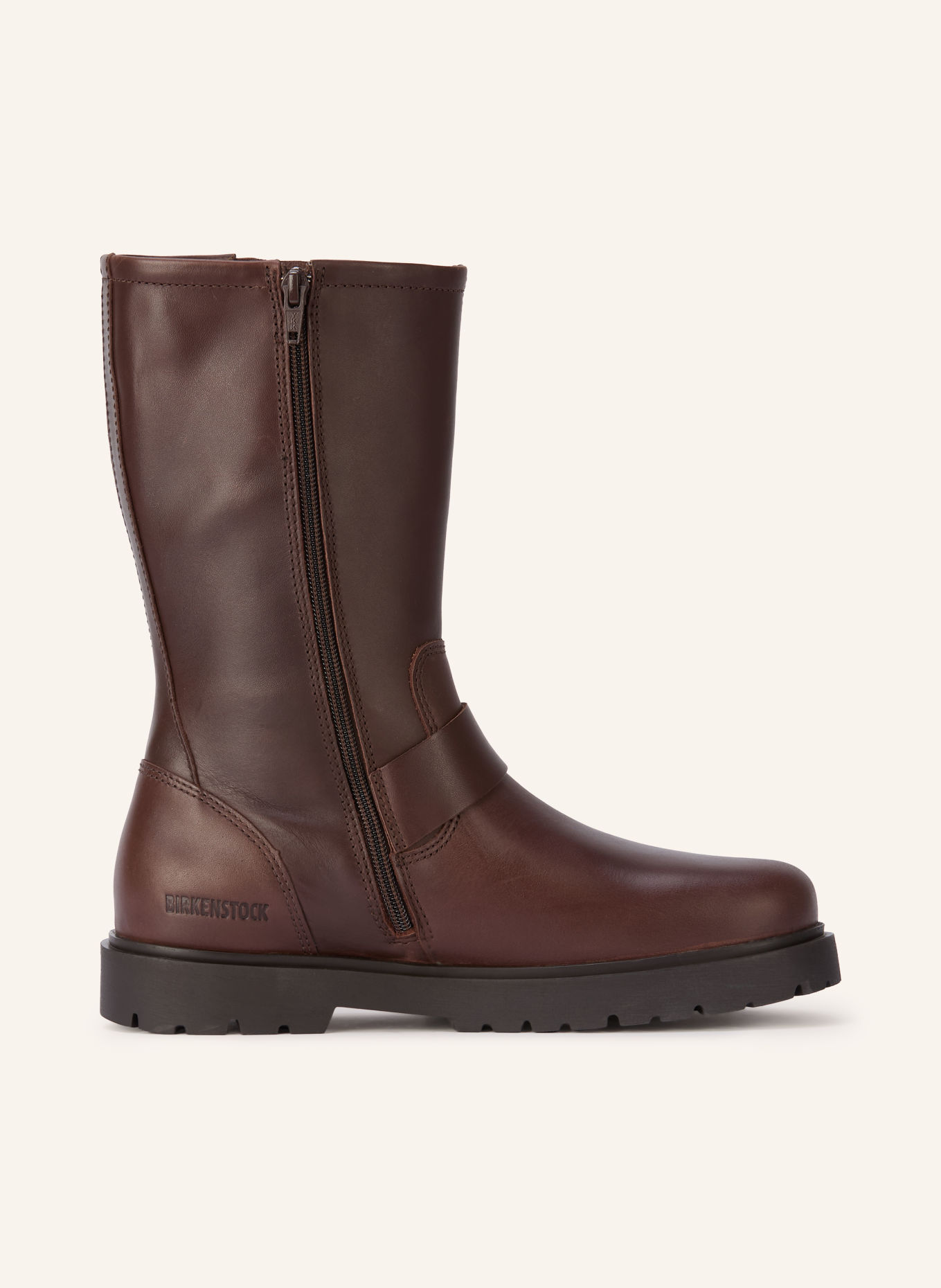 BIRKENSTOCK Biker Boots LENA: DUNKELBRAUN
