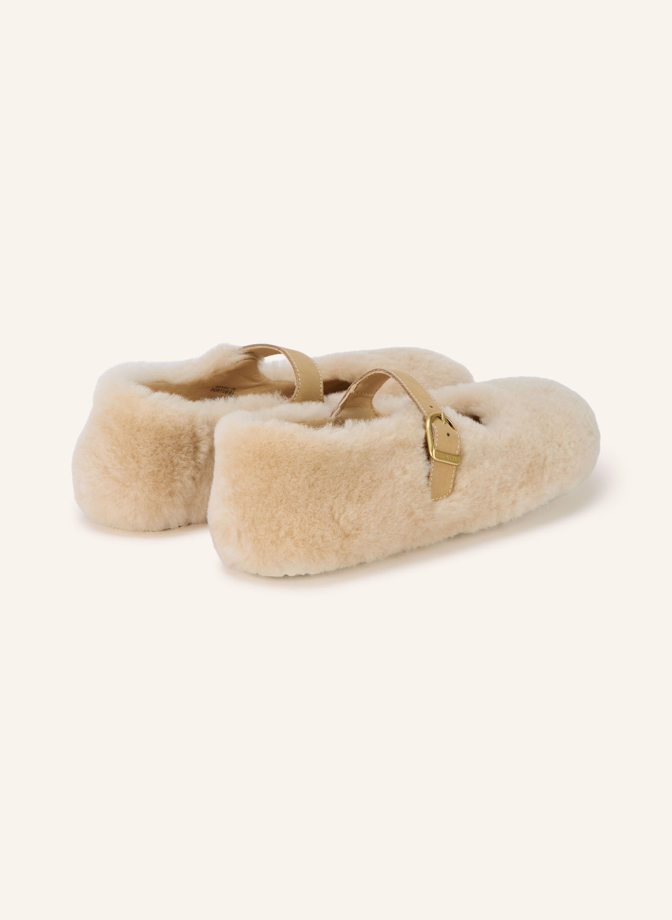 BIRKENSTOCK Ballerines façon Mary Janes SANTA CLARITA: BEIGE