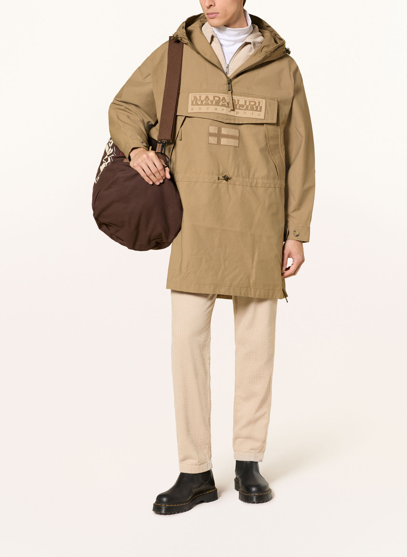 NAPAPIJRI Anorak SKIDOO: CAMEL