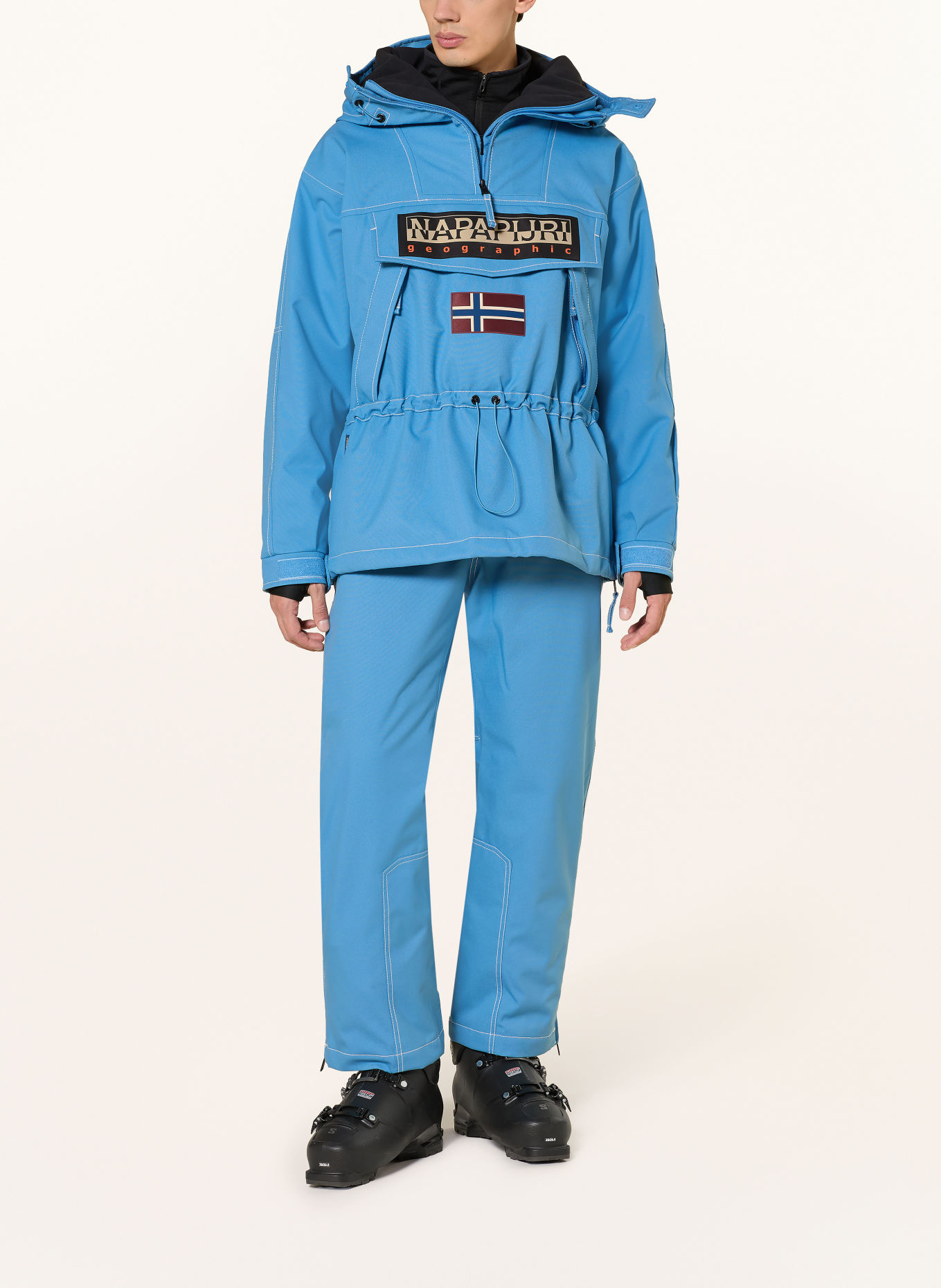 NAPAPIJRI SKIDOO NEXT Anorak Jacket: LIGHT BLUE