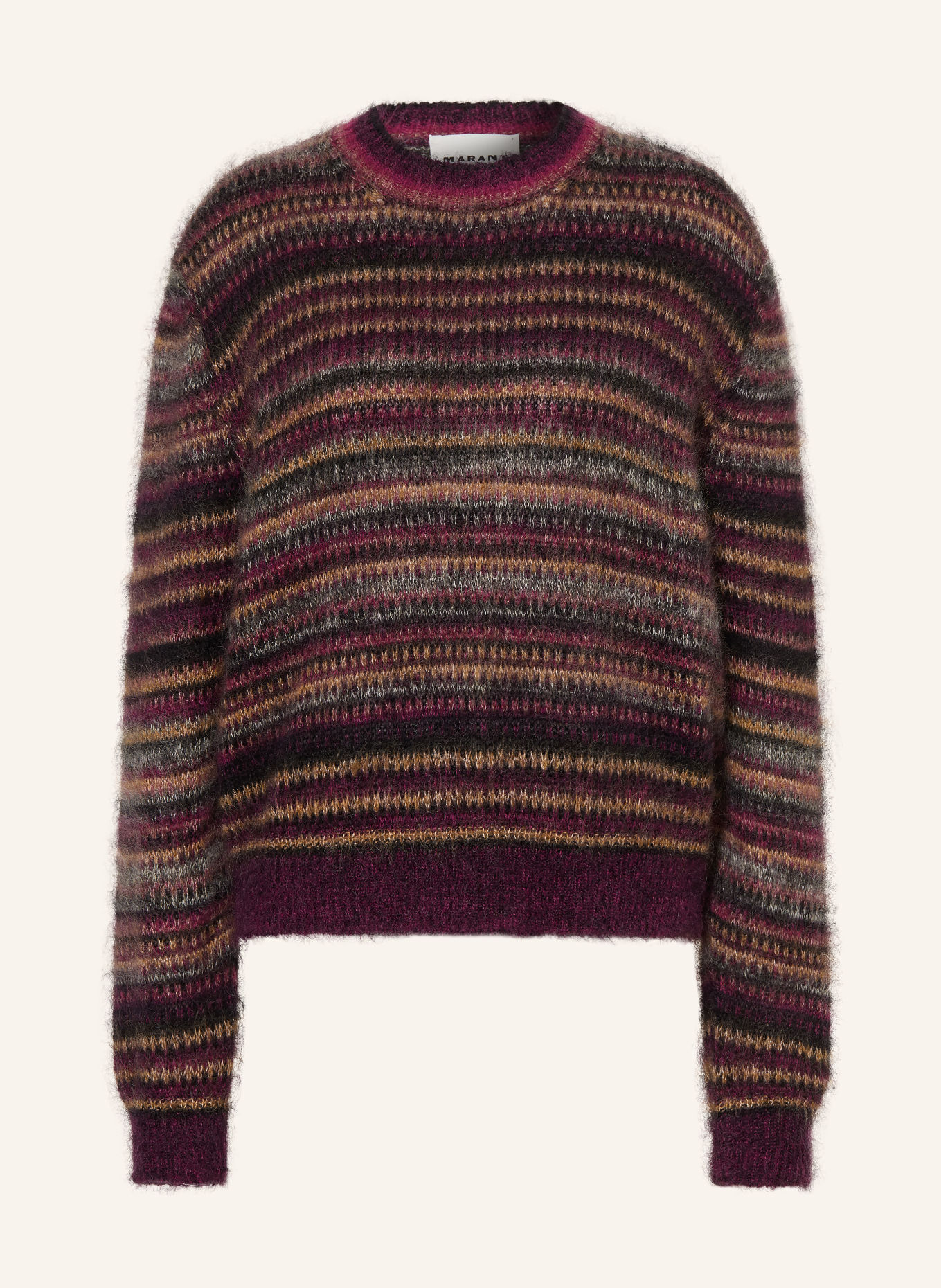 MARANT ÉTOILE Sweter MORINE z moherem: LILA / BEŻOWY / CZARNY