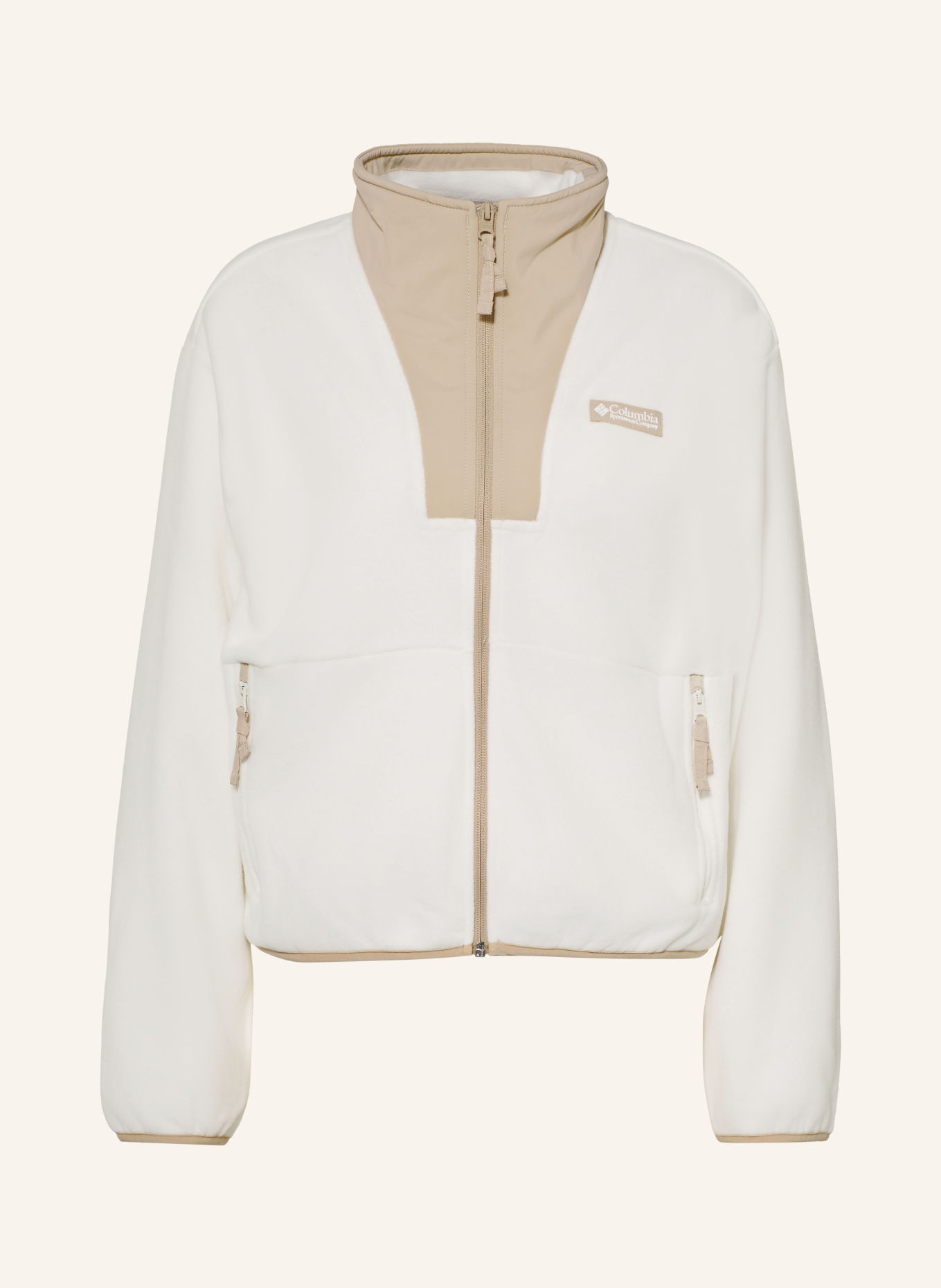 Columbia Fleecejacke SEQUOIA GROVE™ II: WEISS / BEIGE