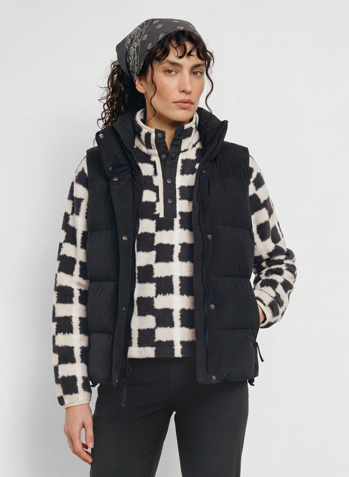 Columbia Daunenweste AMAZE PUFF™: SCHWARZ