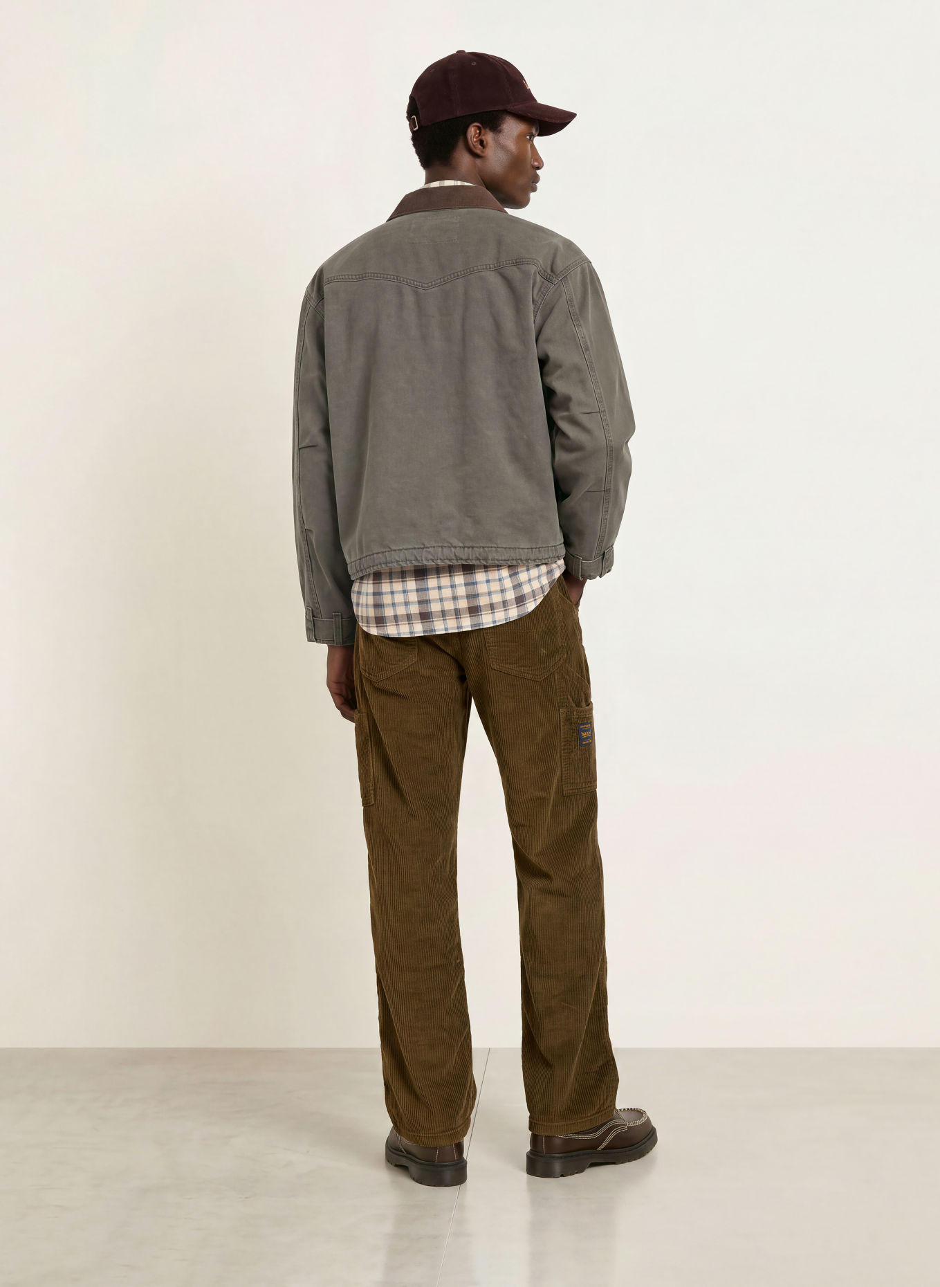 Levi's® Cordhose 568™ LOOSE STRAIGHT CARPENTER Regular Fit: BRAUN
