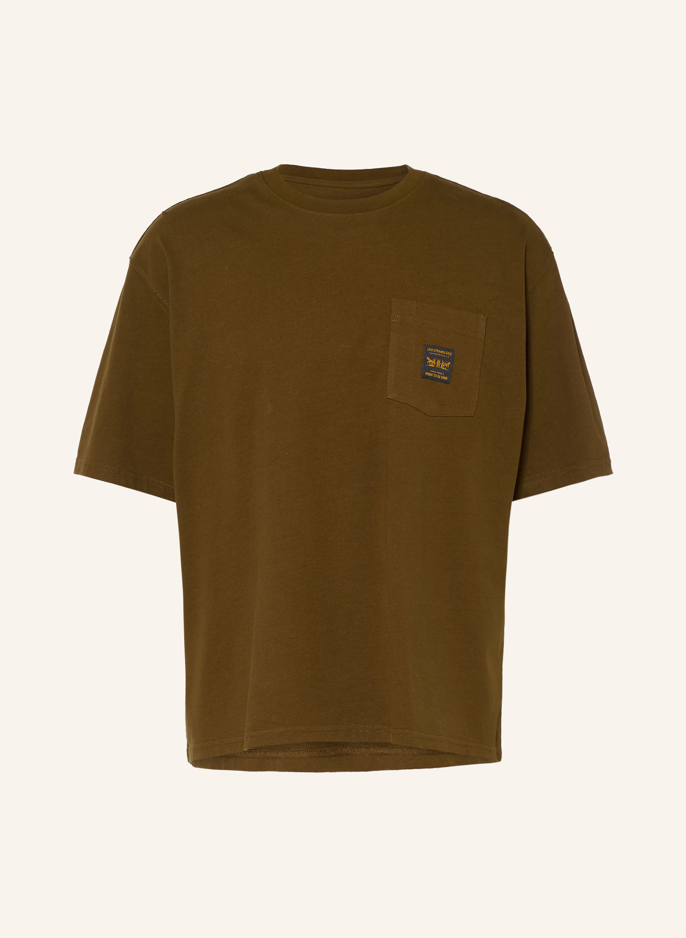 Levi's® T-shirt: MARRON FONCÉ