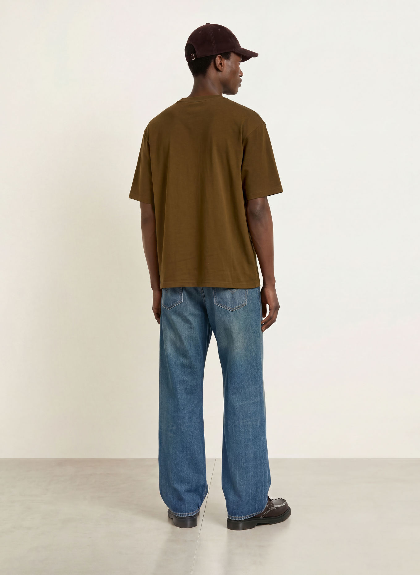 Levi's® T-shirt: MARRON FONCÉ