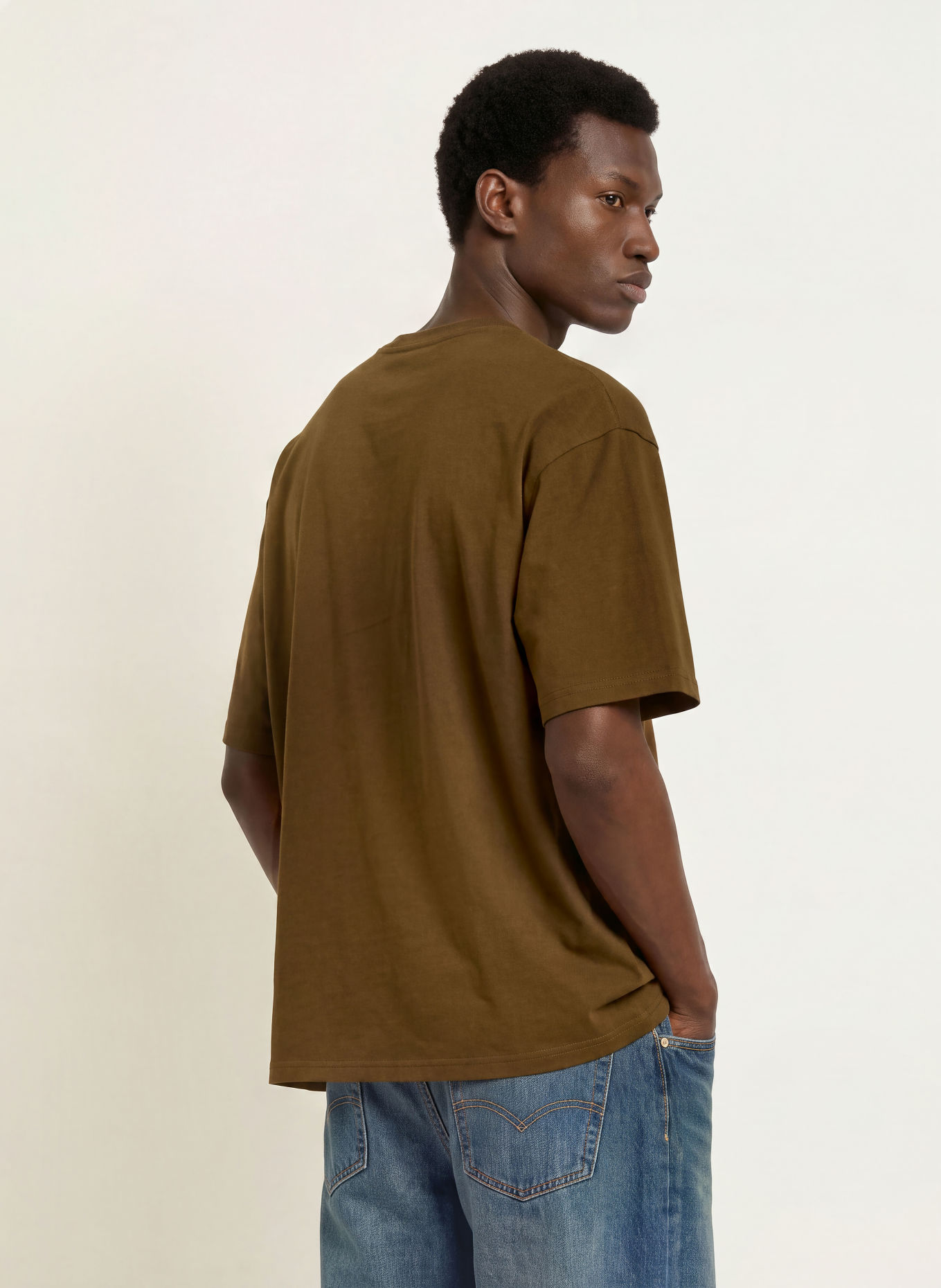 Levi's® T-shirt: MARRON FONCÉ