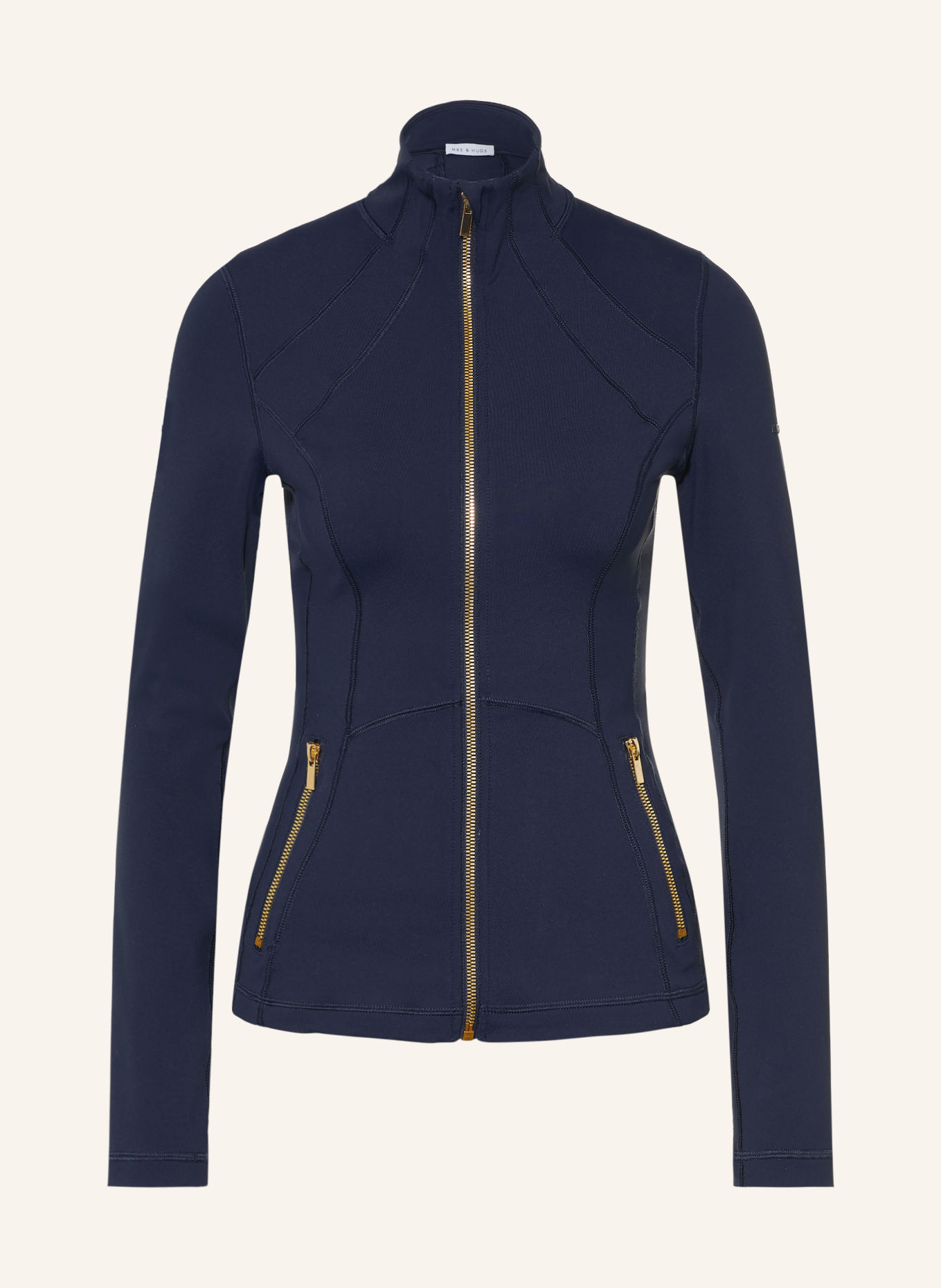 MRS & HUGS Midlayer-Jacke: DUNKELBLAU