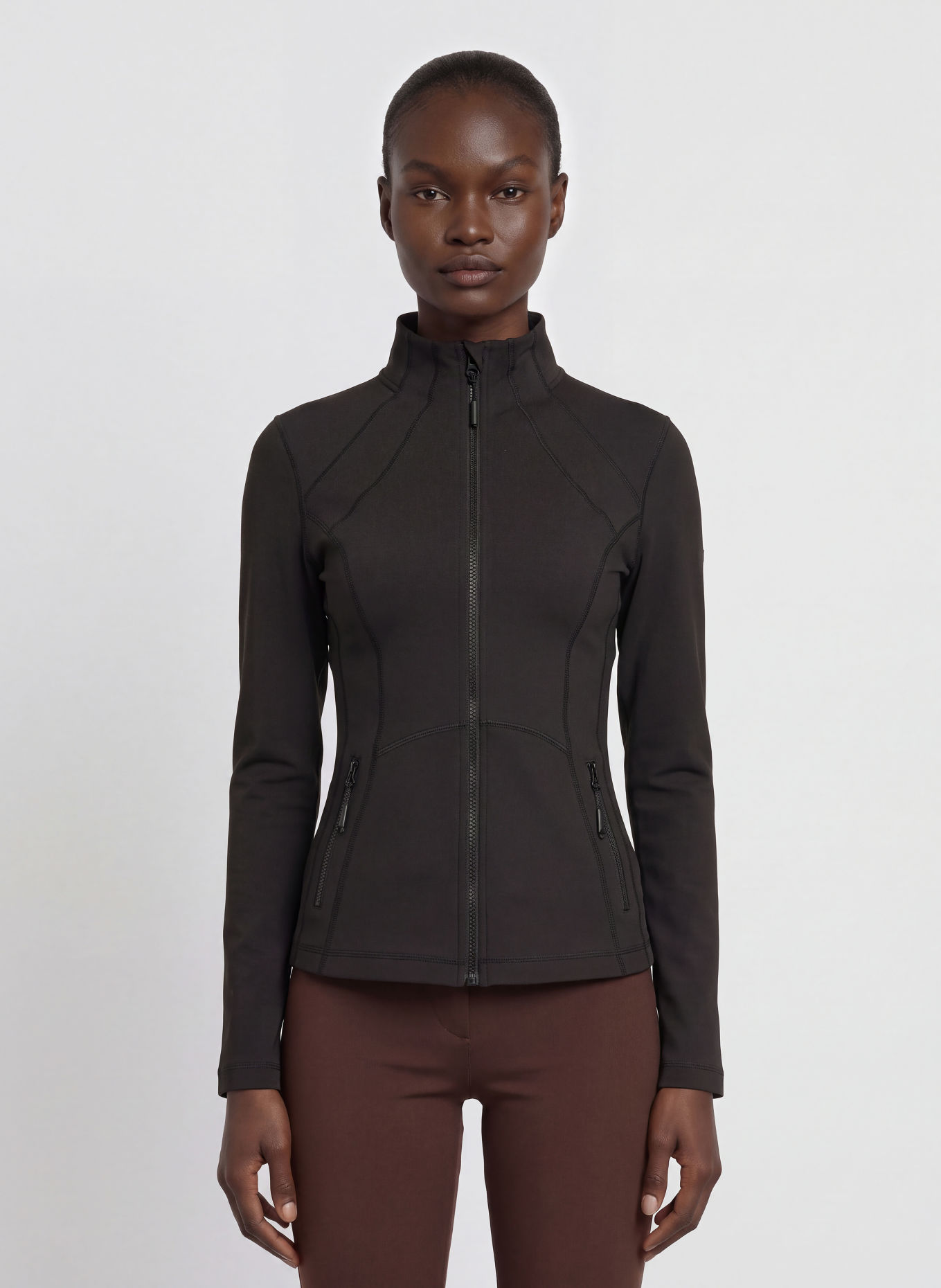 MRS & HUGS Midlayer-Jacke: SCHWARZ