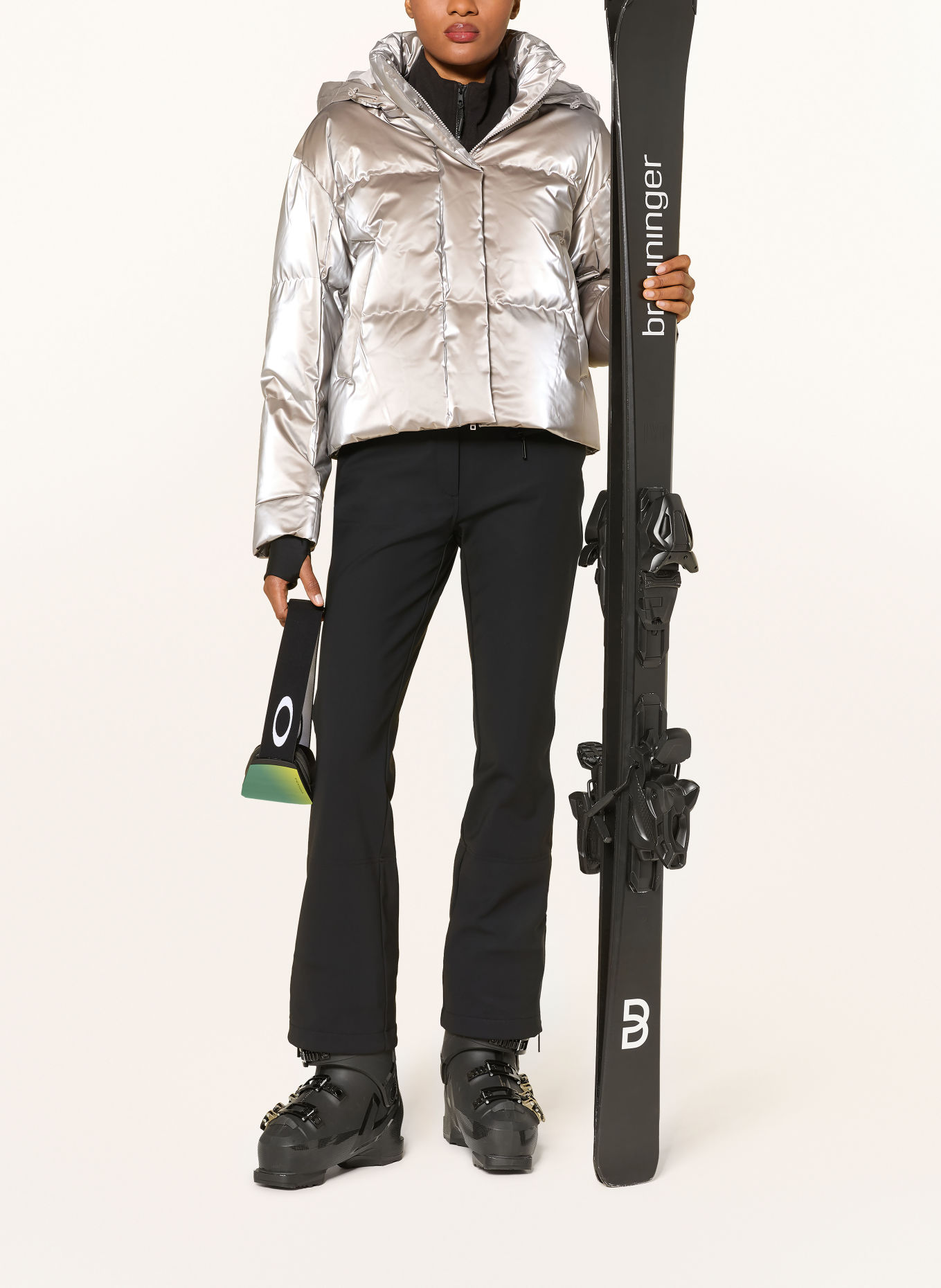 MRS & HUGS Ski-jas: ZILVER