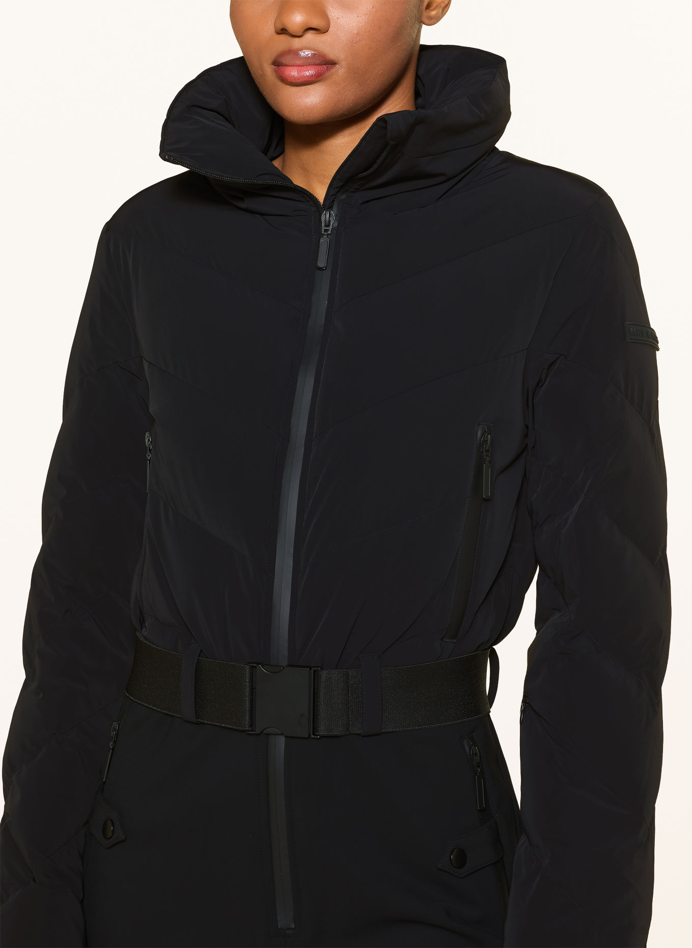 MRS & HUGS Ski suit: BLACK