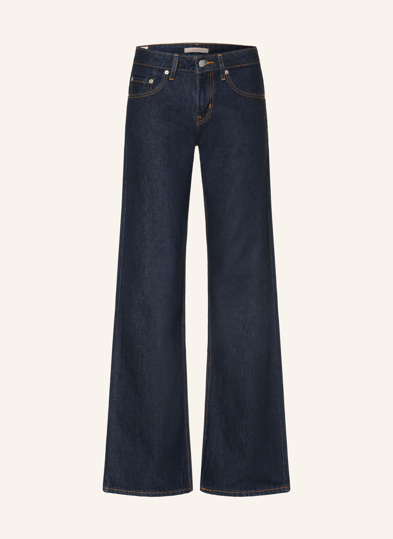 Levi's® Wide Leg Jans LOW LOOSE: 02 Dark Indigo - Flat Finish