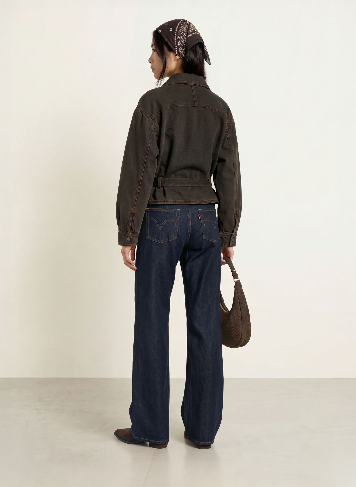 Levi's® Wide Leg Jans LOW LOOSE: 02 Dark Indigo - Flat Finish