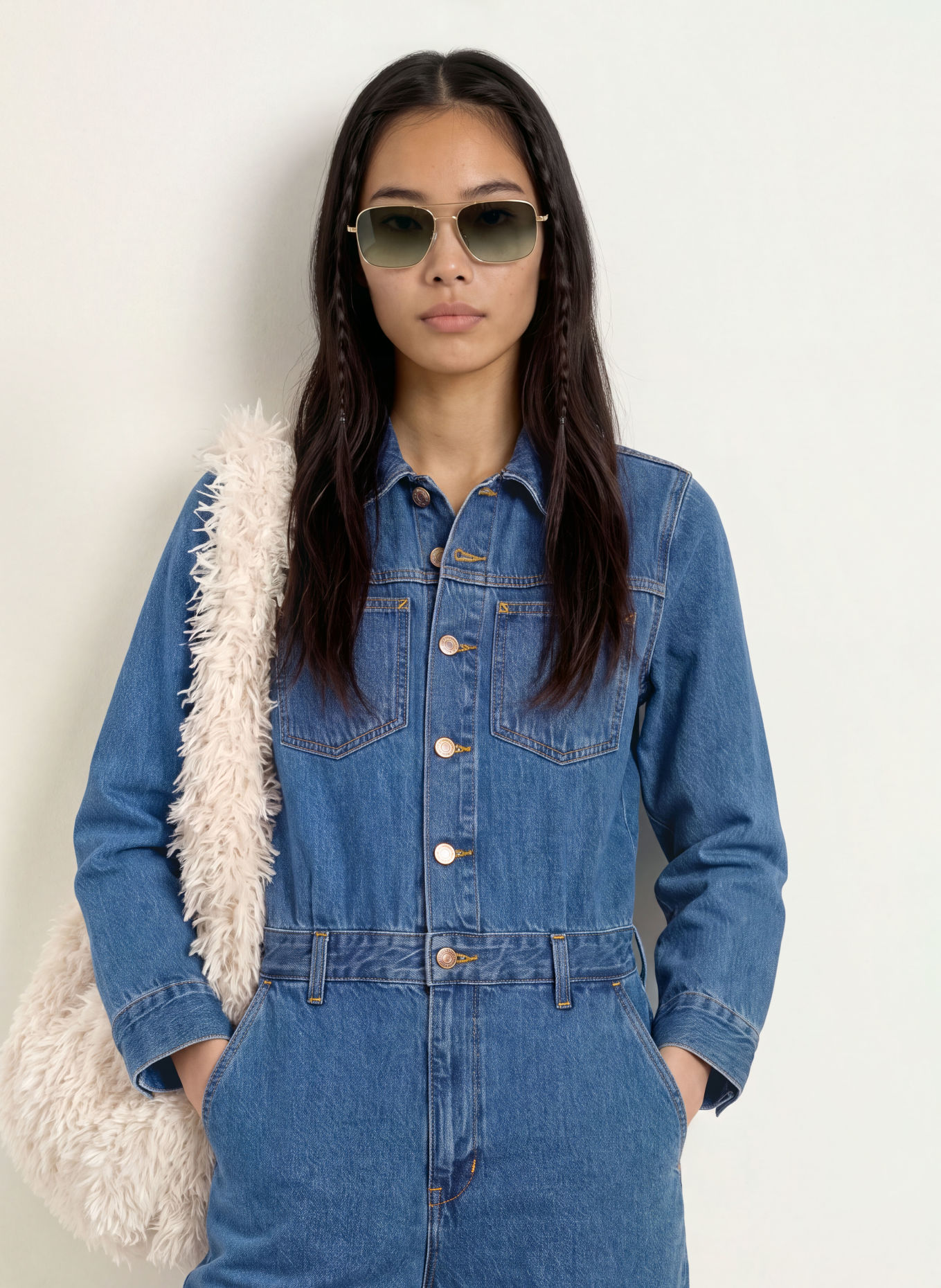 Levi's® Džíny-Overal HERITAGE: MODRÁ