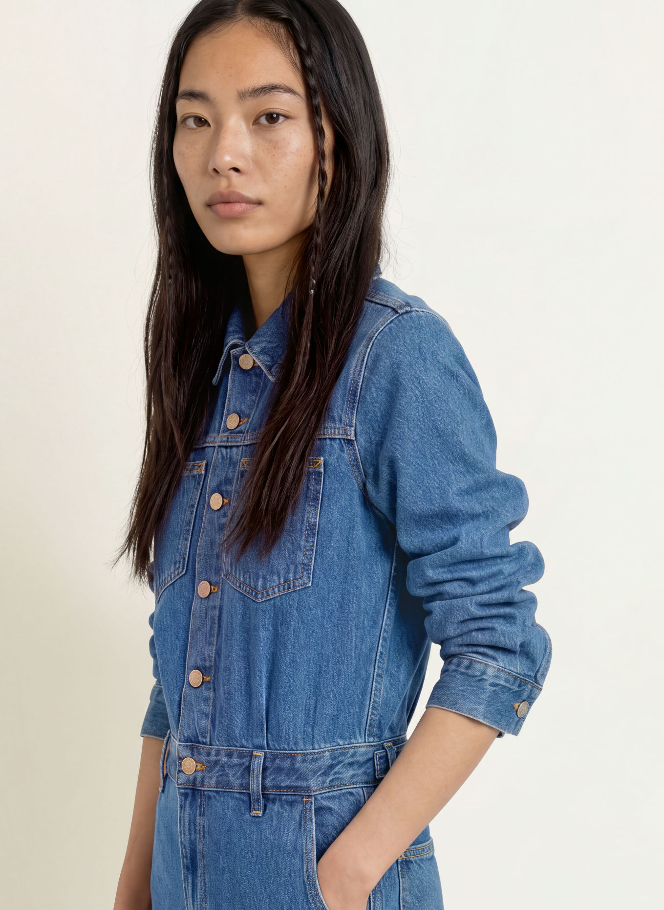 Levi's® Džíny-Overal HERITAGE: MODRÁ