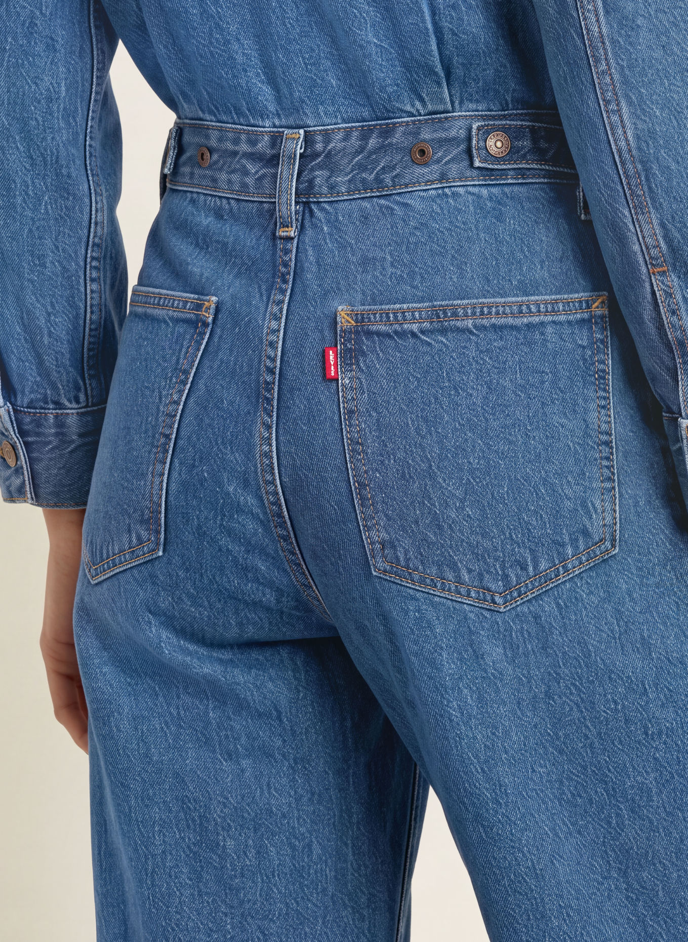 Levi's® Džíny-Overal HERITAGE: MODRÁ