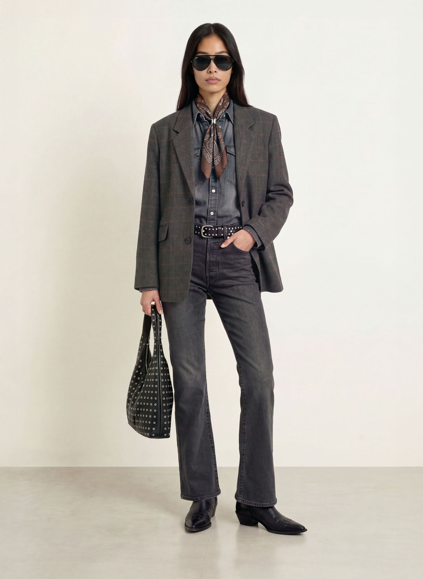 Levi's® Blazer LUNA: GRIS / MARRON / NOIR