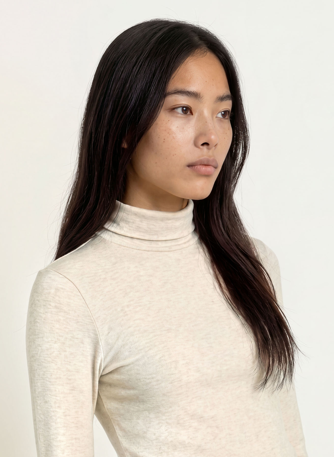 Levi's® Haut à col roulé: BEIGE
