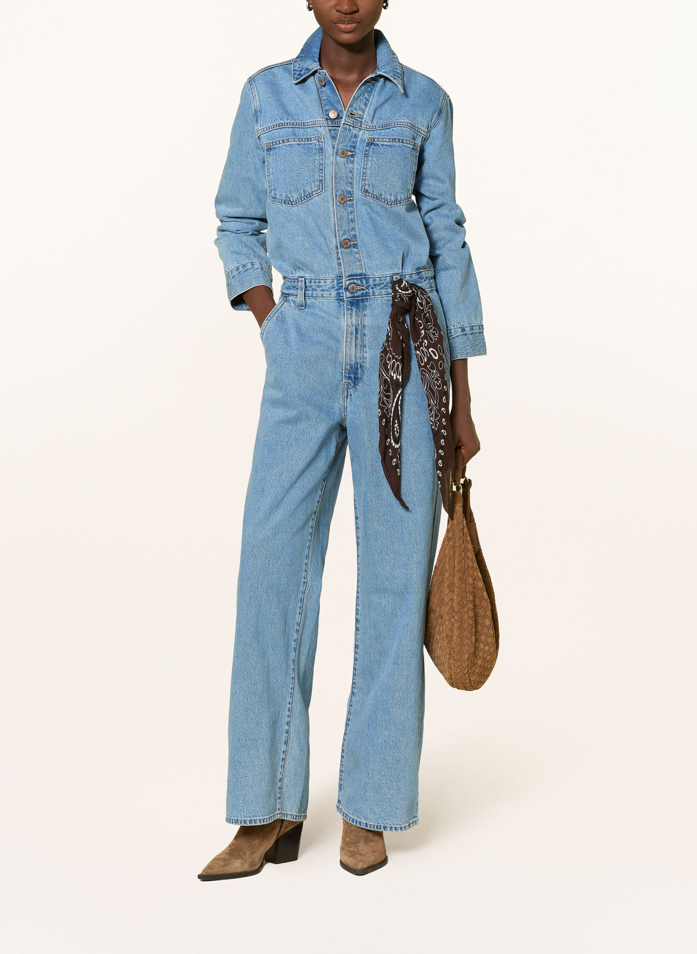 Levi's® Jeans-Jumpsuit: HELLBLAU