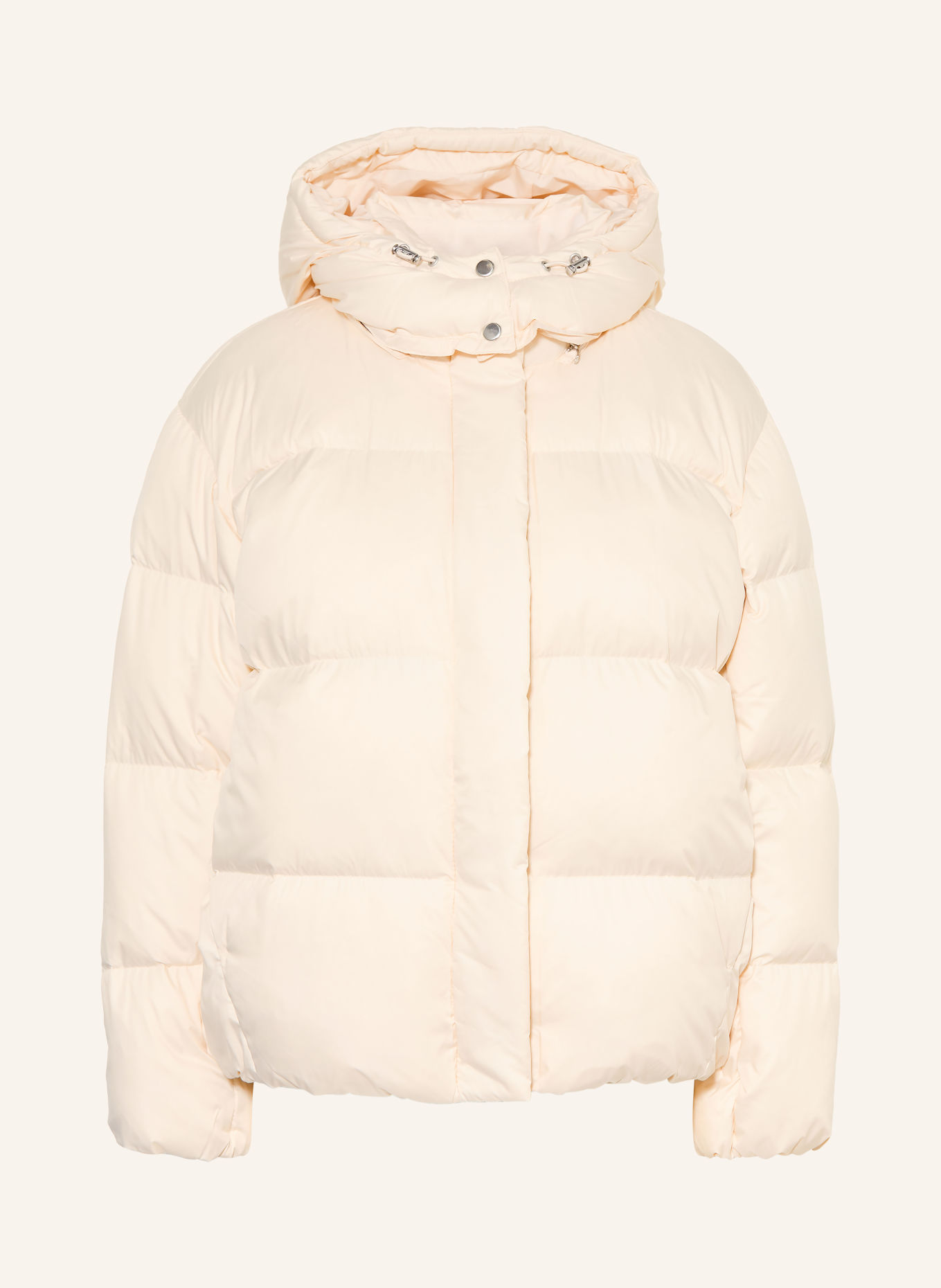 Levi's® Donsjas TATE BUBBLE met afneembare capuchon: CRÈME