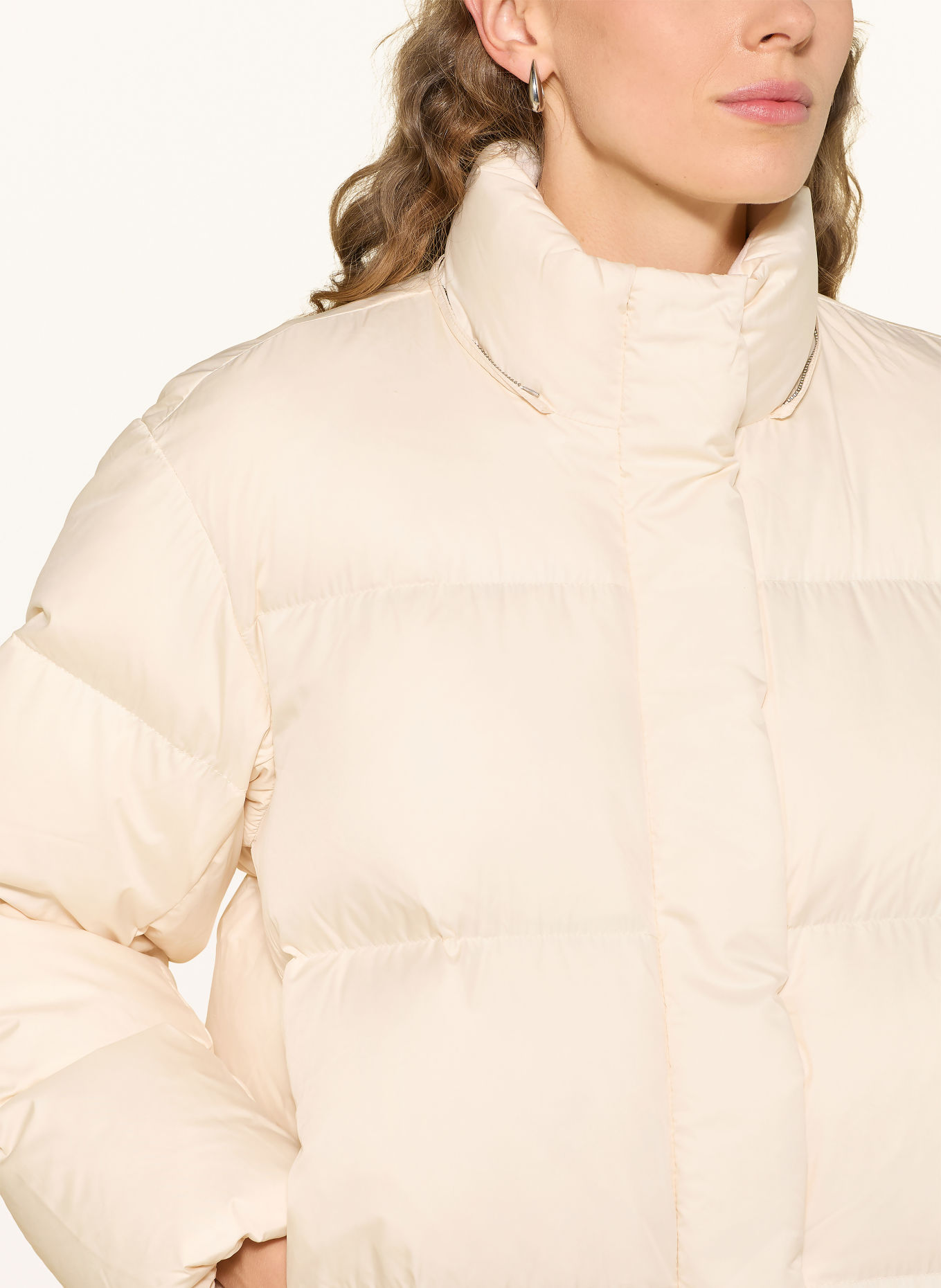 Levi's® Donsjas TATE BUBBLE met afneembare capuchon: CRÈME