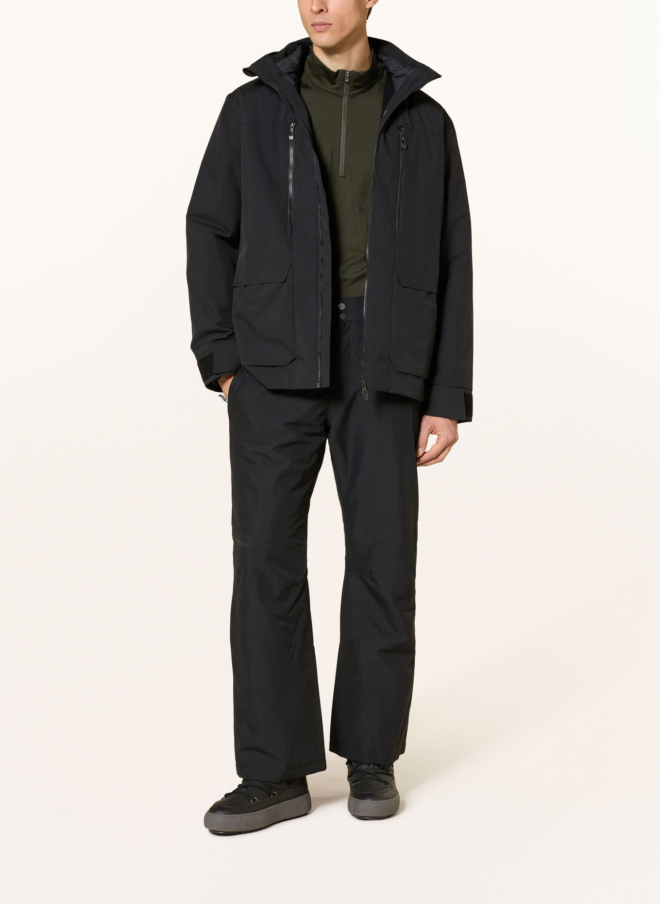 Ziener TAGA-Z Ski Pants: BLACK