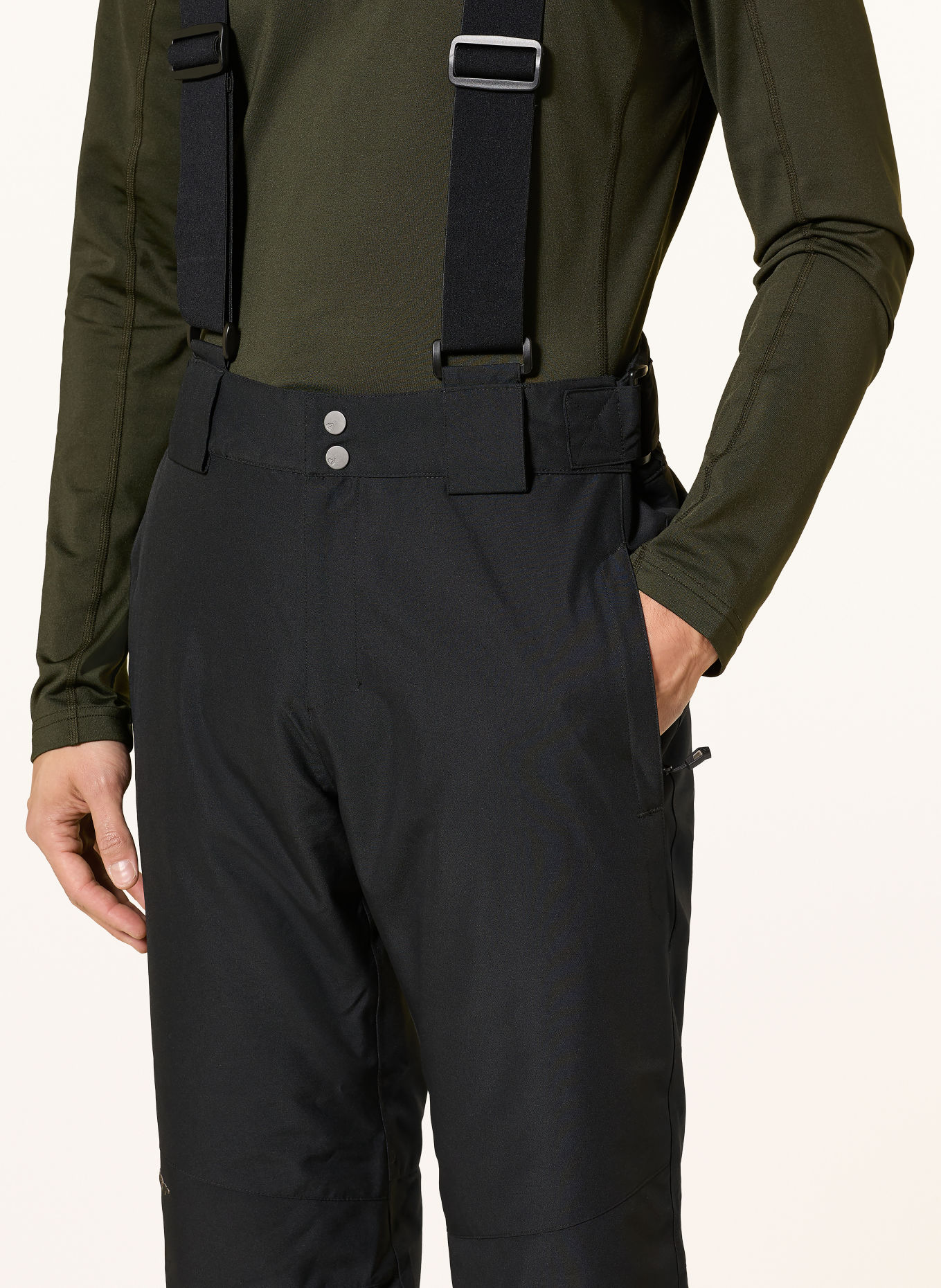 Ziener TAGA-Z Ski Pants: BLACK