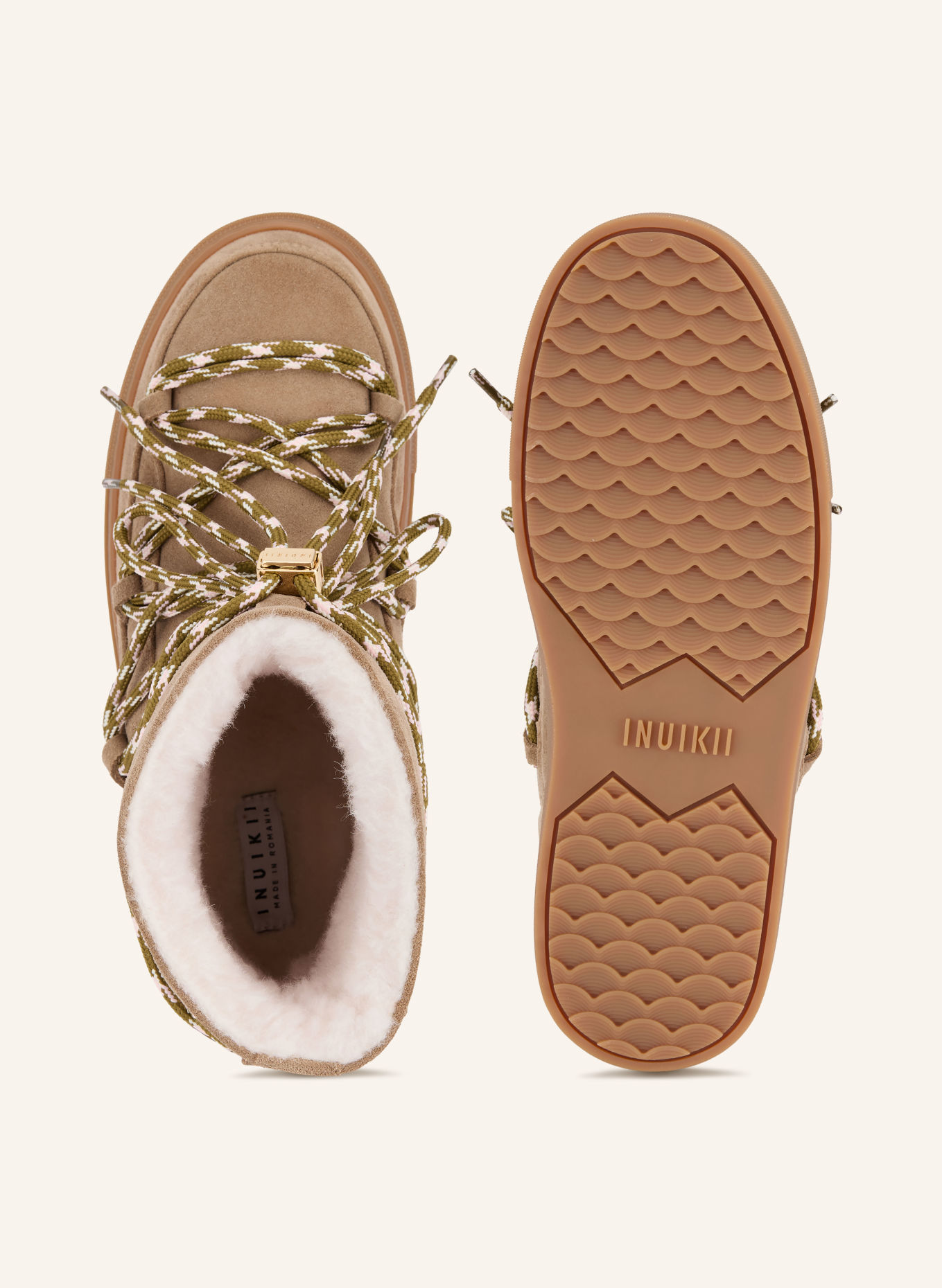 INUIKII Veterboots: BEIGE