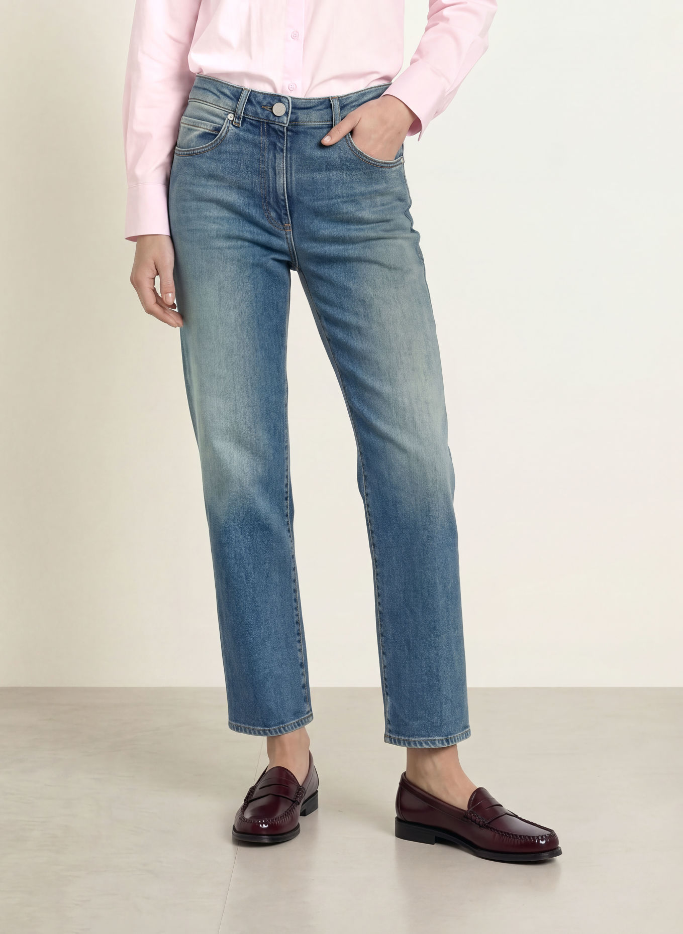 PESERICO Jeans: 962 Universe Blue