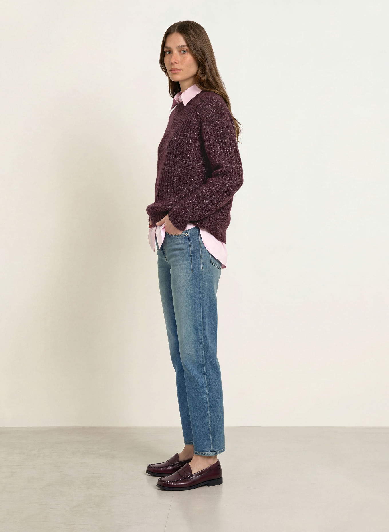 PESERICO Jeans: 962 Universe Blue