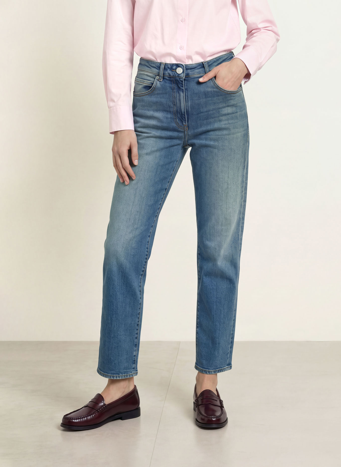 PESERICO Jeans: 962 Universe Blue