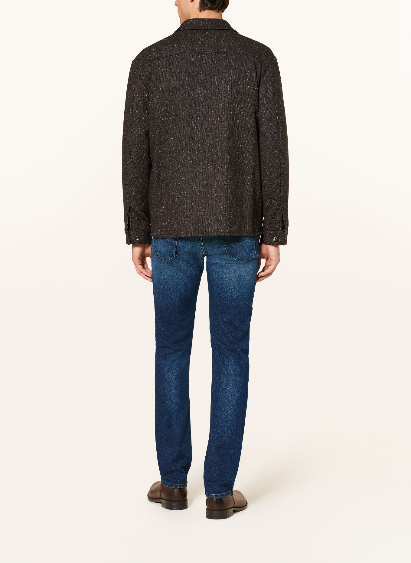 JACOB COHEN BARD Slim Fit Jeans: 100D DARK BLUE
