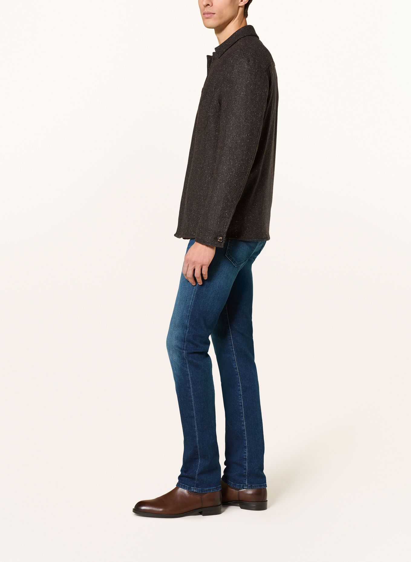 JACOB COHEN BARD Slim Fit Jeans: 100D DARK BLUE