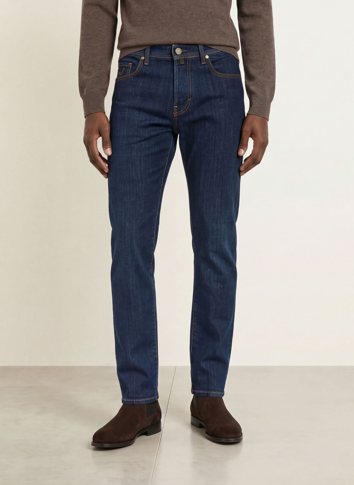 JACOB COHEN Jeans EDO Regular Straight Fit: 100D DARK BLUE