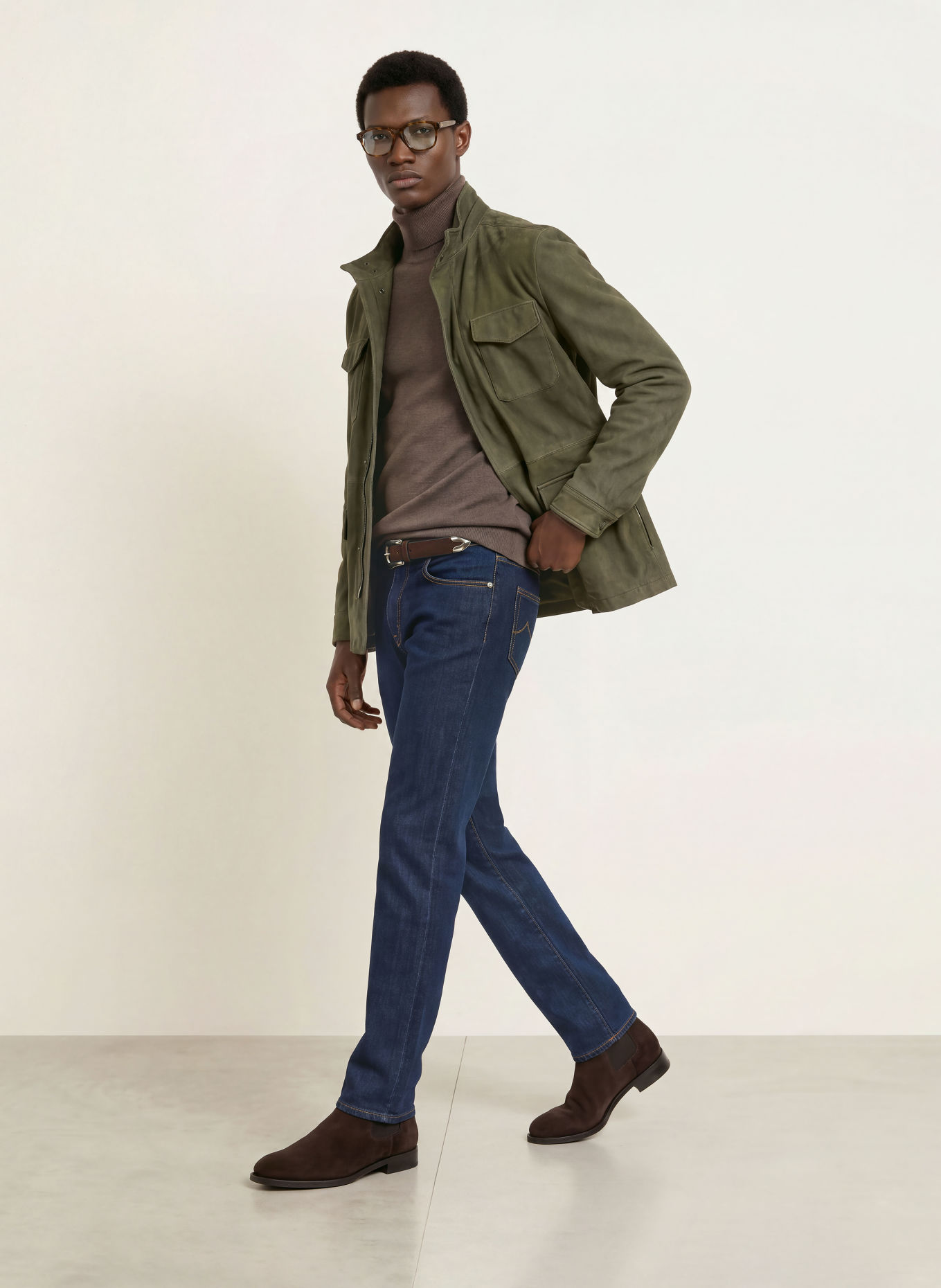 JACOB COHEN Jeans EDO Regular Straight Fit: 100D DARK BLUE