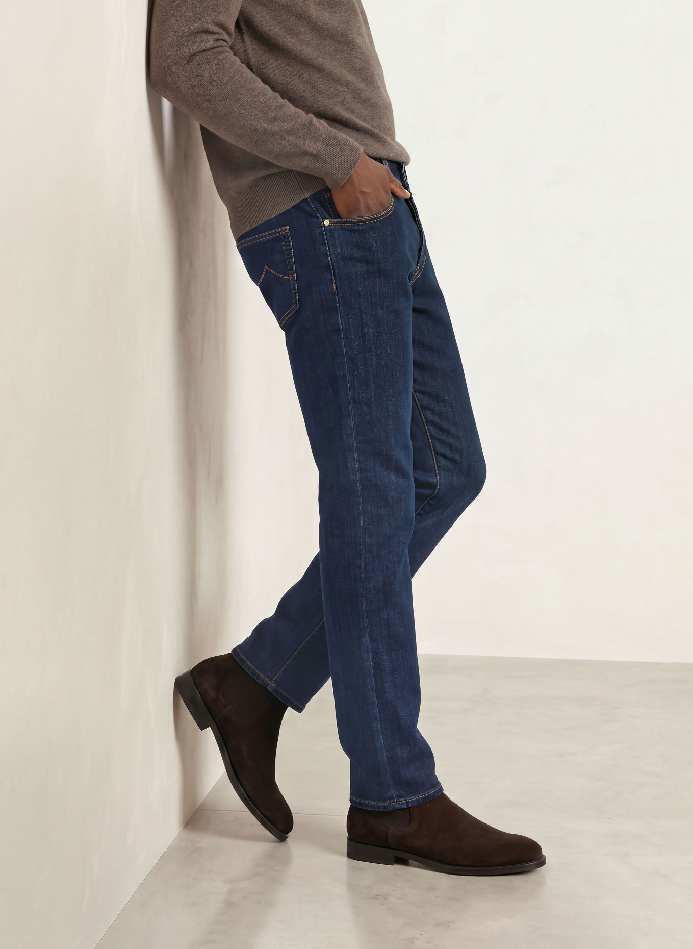 JACOB COHEN Jeans EDO Regular Straight Fit: 100D DARK BLUE
