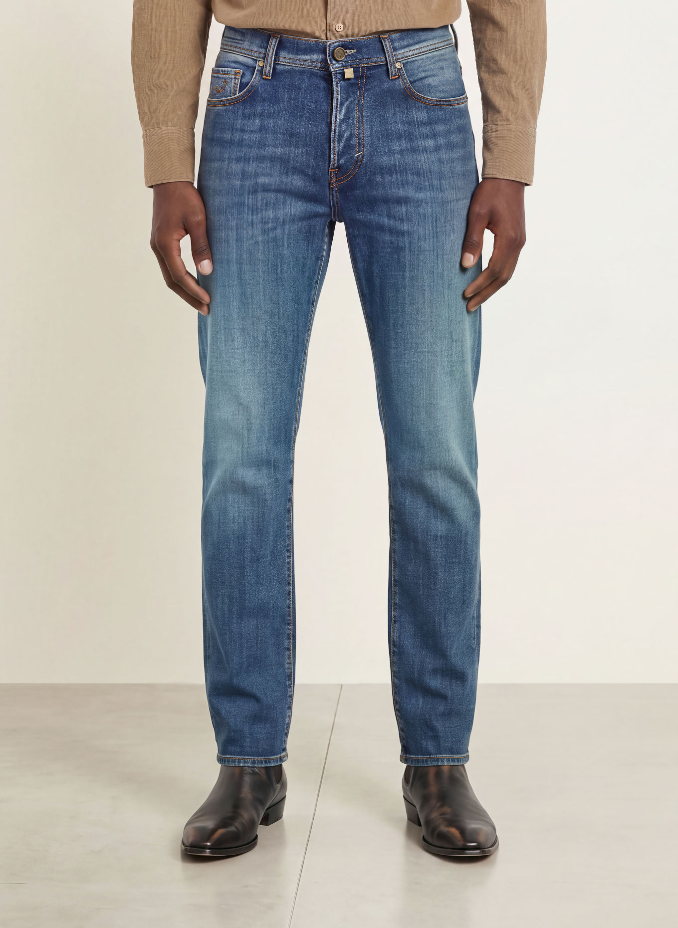 JACOB COHEN Jeans EDO Regular Straight Fit: 300D Light Blue