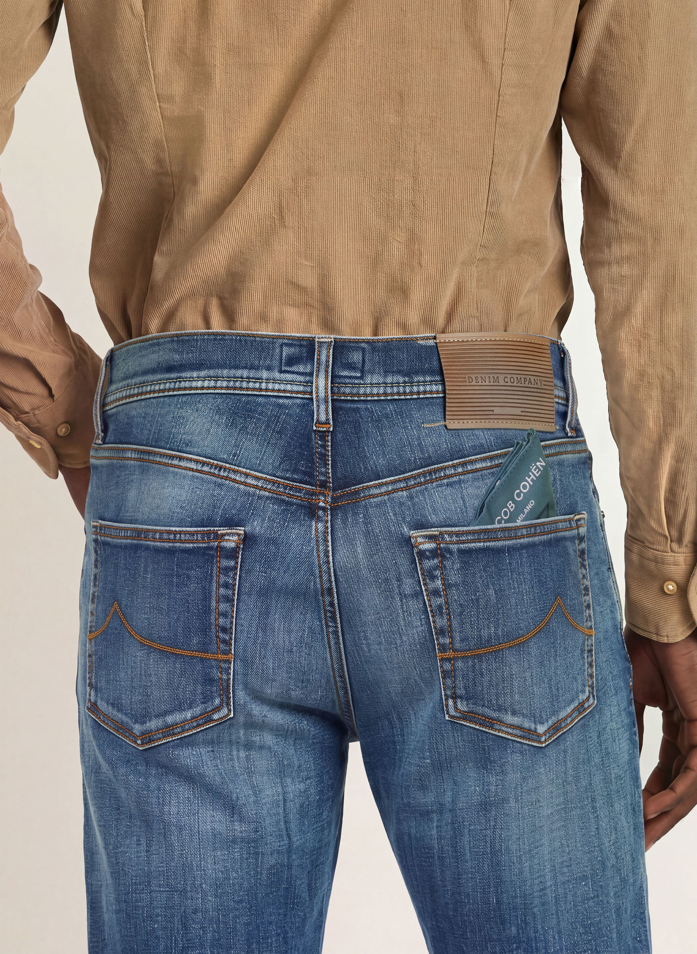 JACOB COHEN Jeans EDO Regular Straight Fit: 300D Light Blue