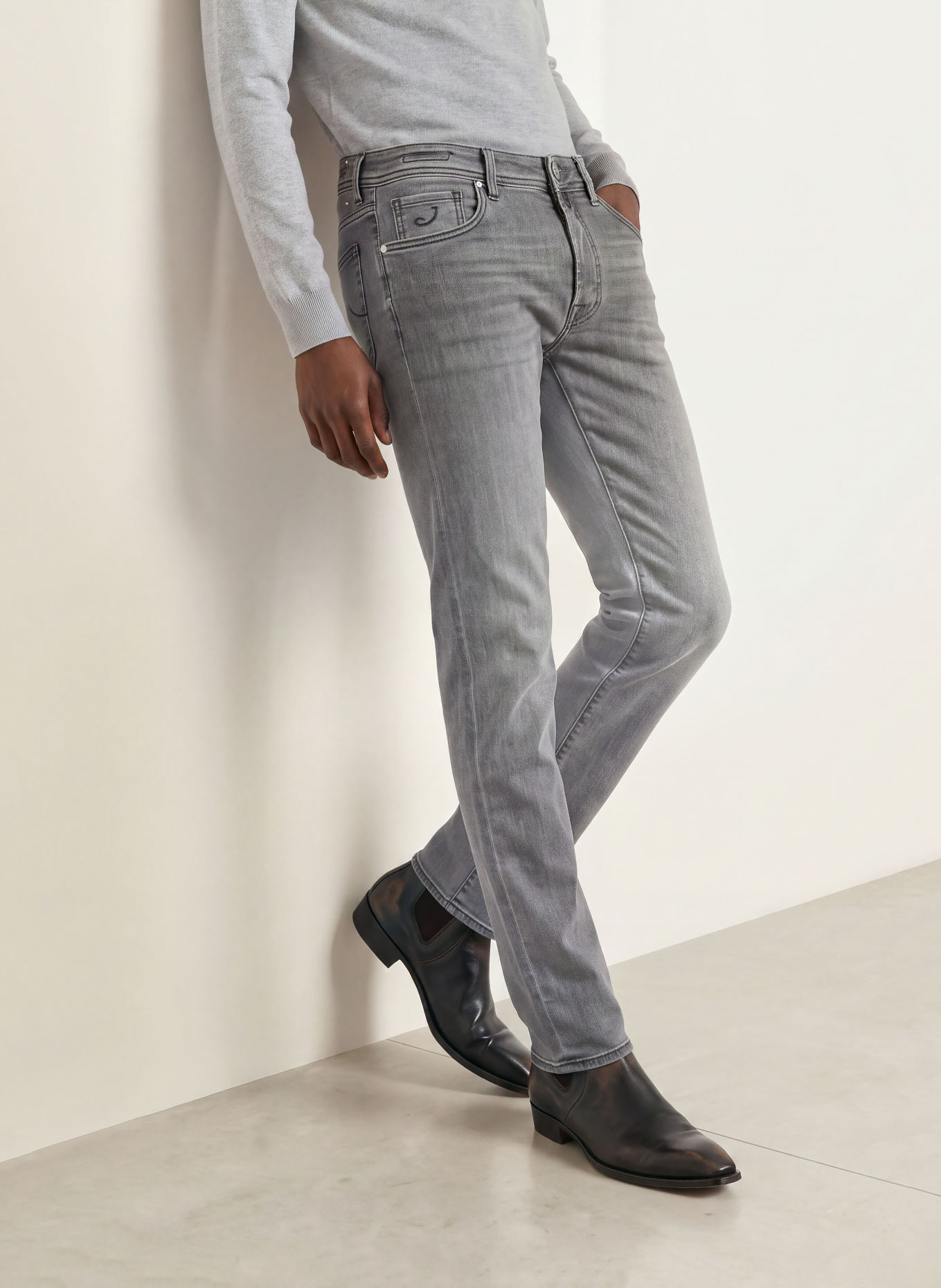 JACOB COHEN Jeans BARD Slim Fit: 600D MEDIUM BLACK