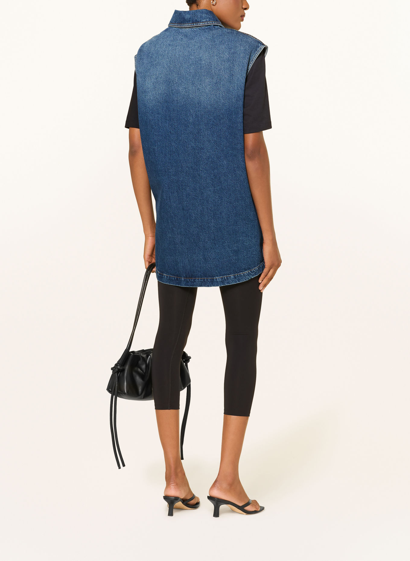 PATRIZIA PEPE Jeanskleid: BLAU