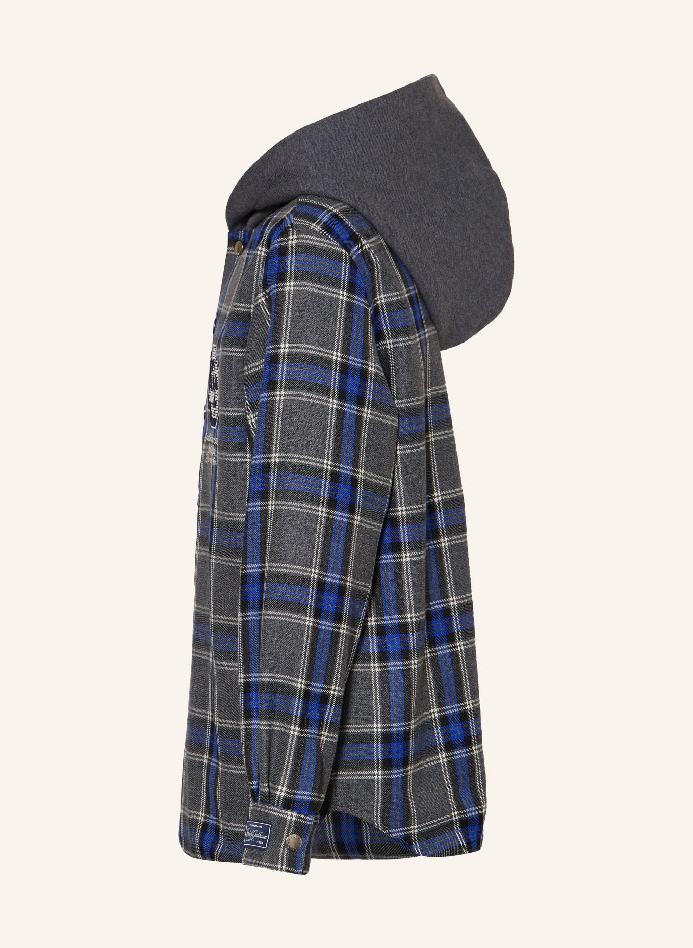 DOLCE & GABBANA Veste Ove: GRIS / BLEU / BLANC