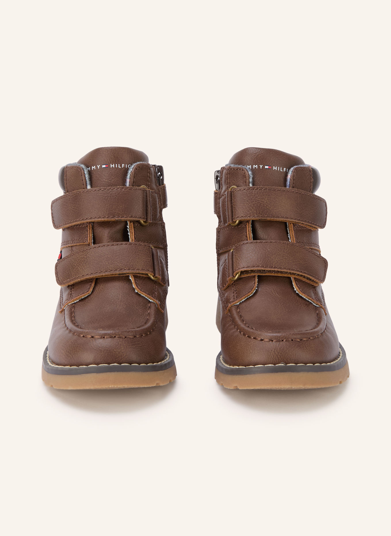 TOMMY HILFIGER Boots: MARRON FONCÉ